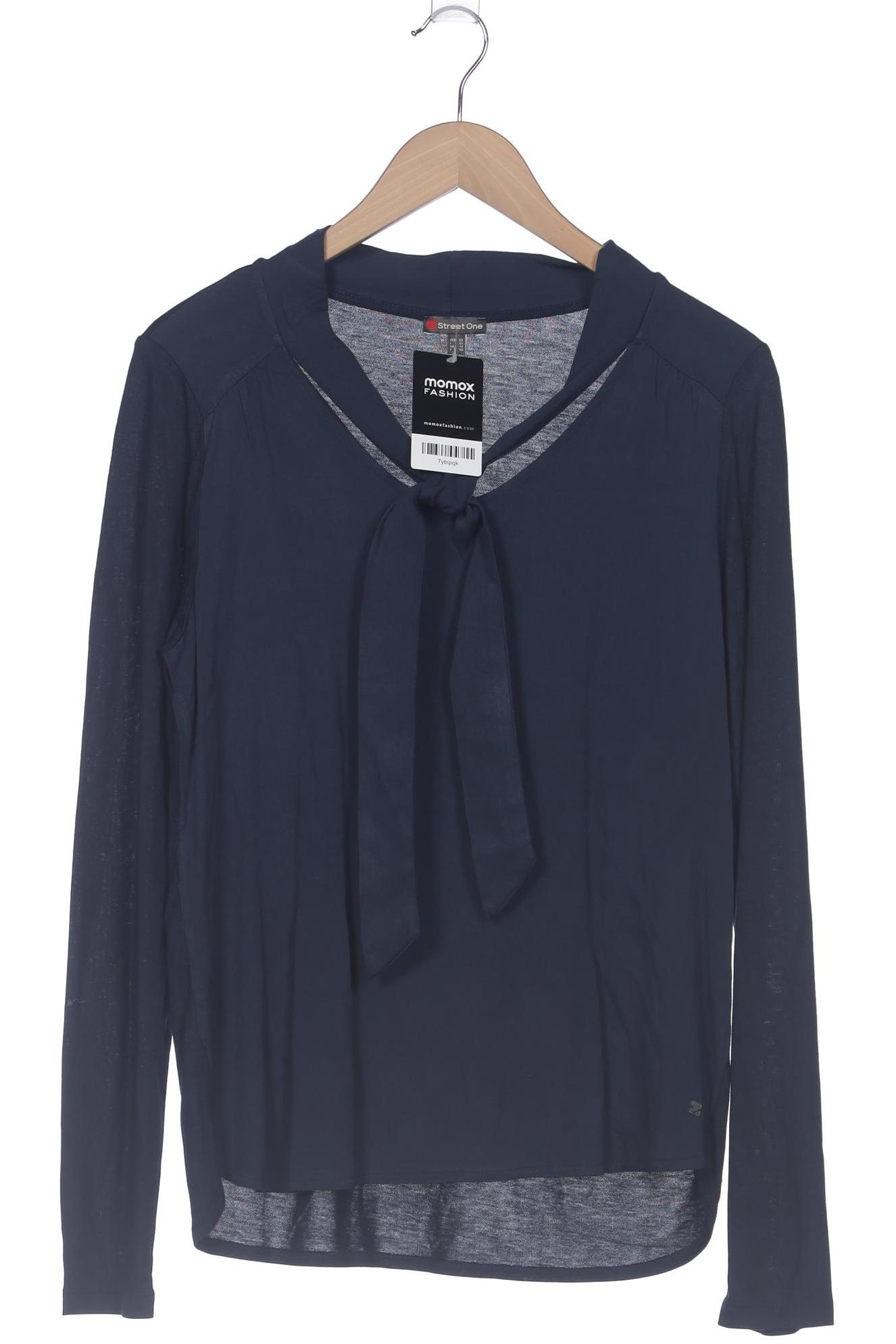 

Street One Damen Langarmshirt, marineblau, Gr. 38
