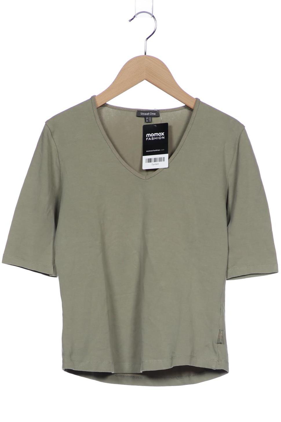 

Street One Damen T-Shirt, grün, Gr. 38