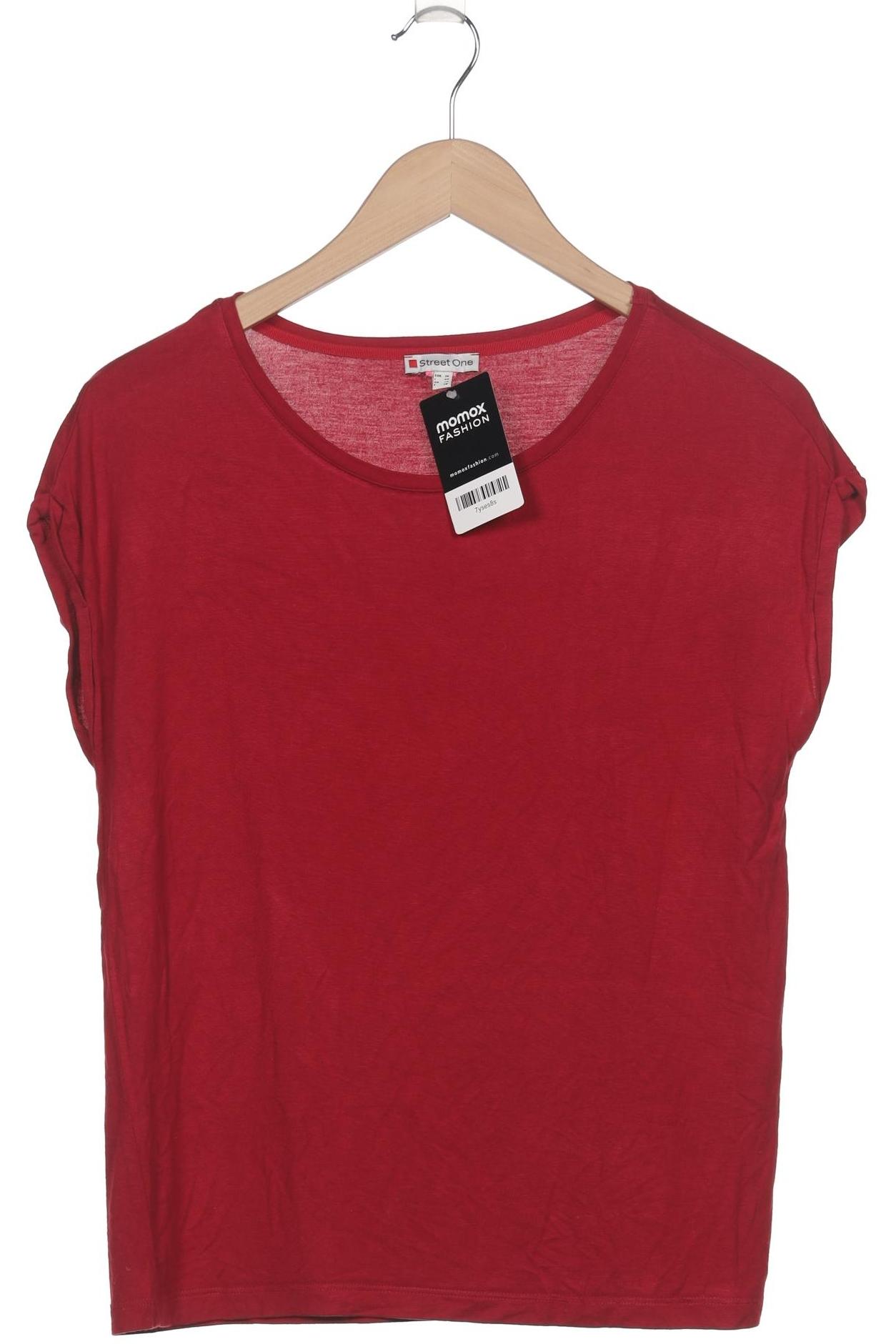 

Street One Damen T-Shirt, bordeaux, Gr. 36