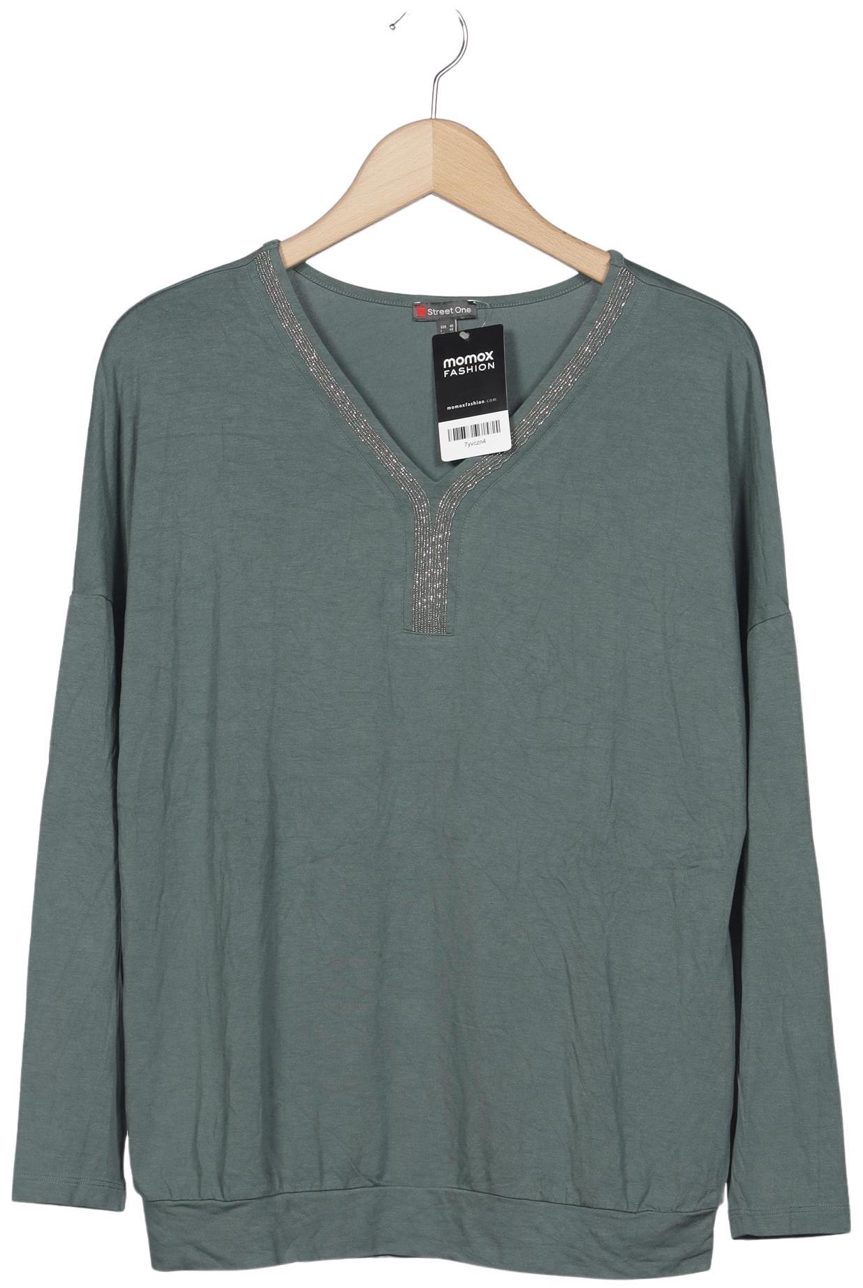 

Street One Damen Langarmshirt, grün, Gr. 40