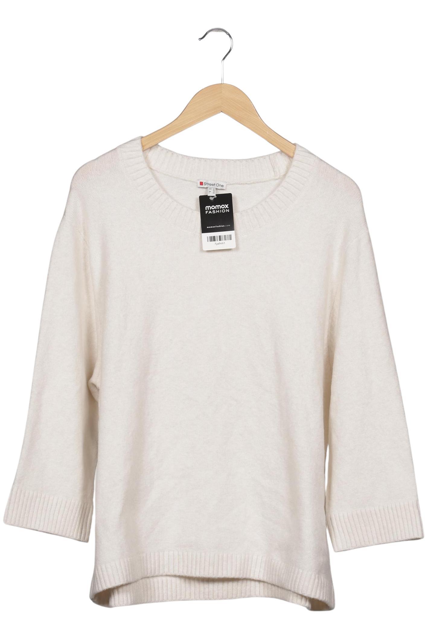 

Street One Damen Pullover, cremeweiß, Gr. 42