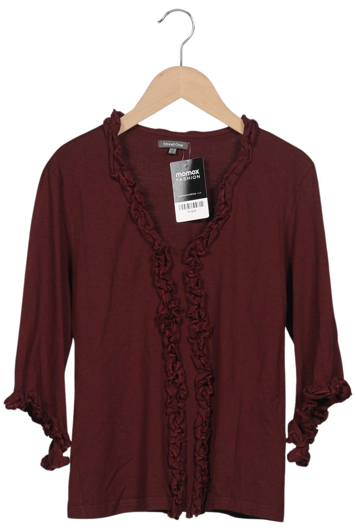 

Street One Damen Bluse, bordeaux, Gr. 40