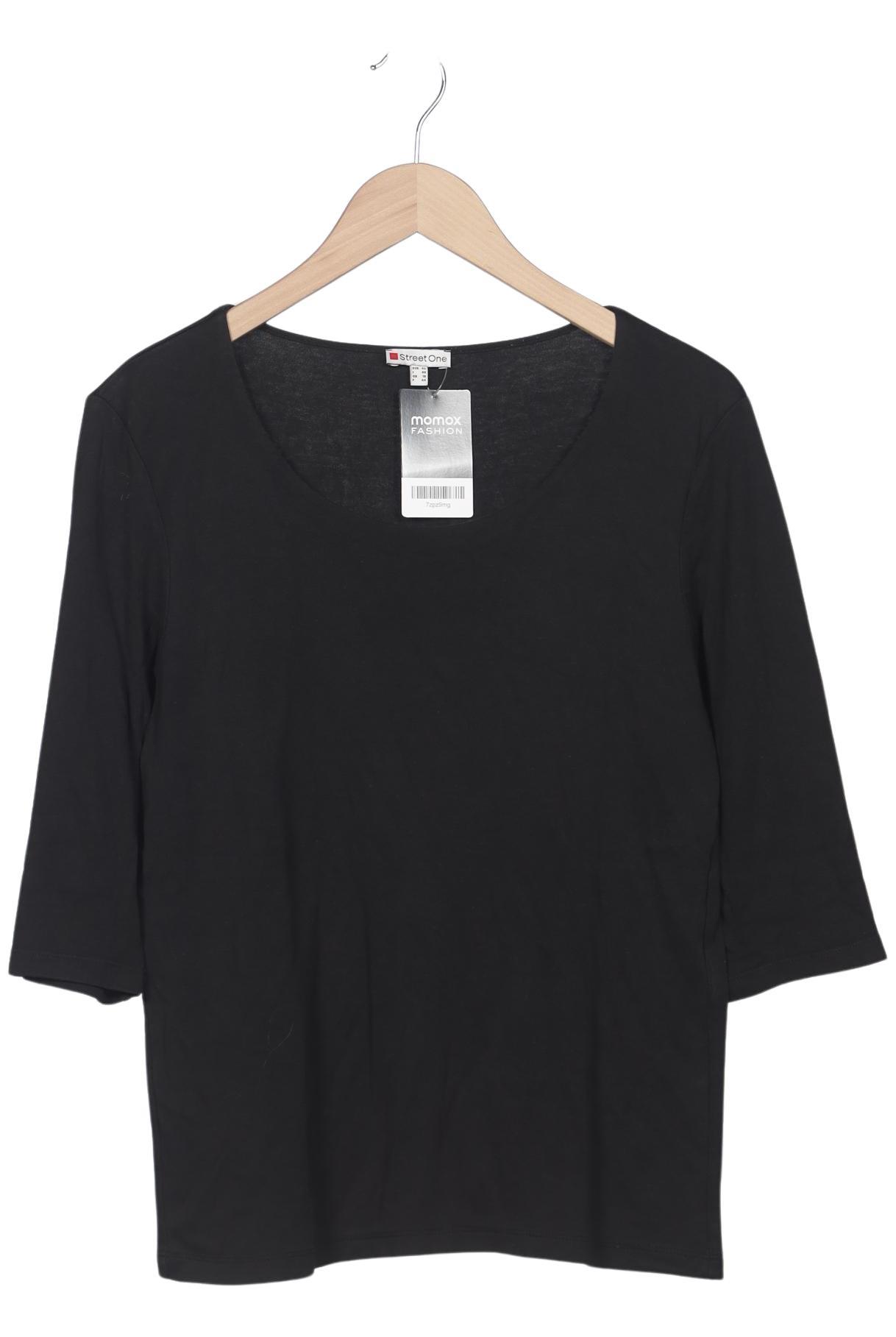 

Street One Damen Langarmshirt, schwarz, Gr. 42