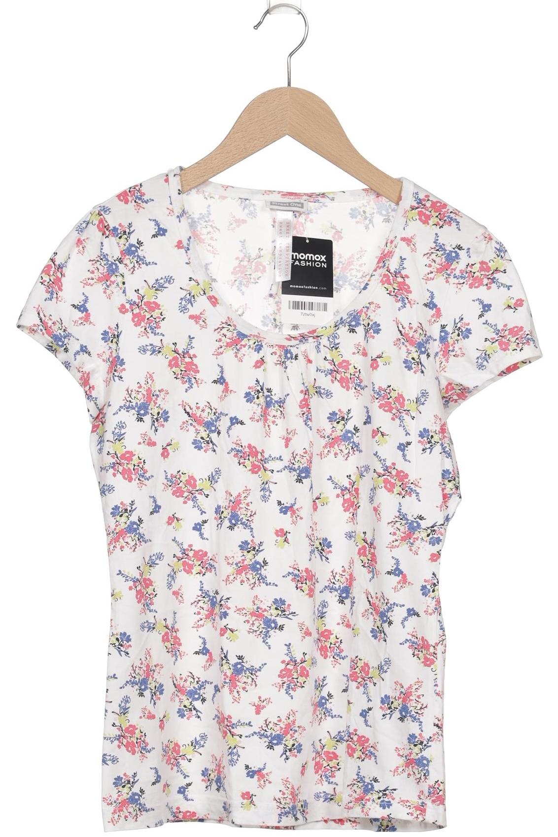 

Street One Damen T-Shirt, mehrfarbig, Gr. 40