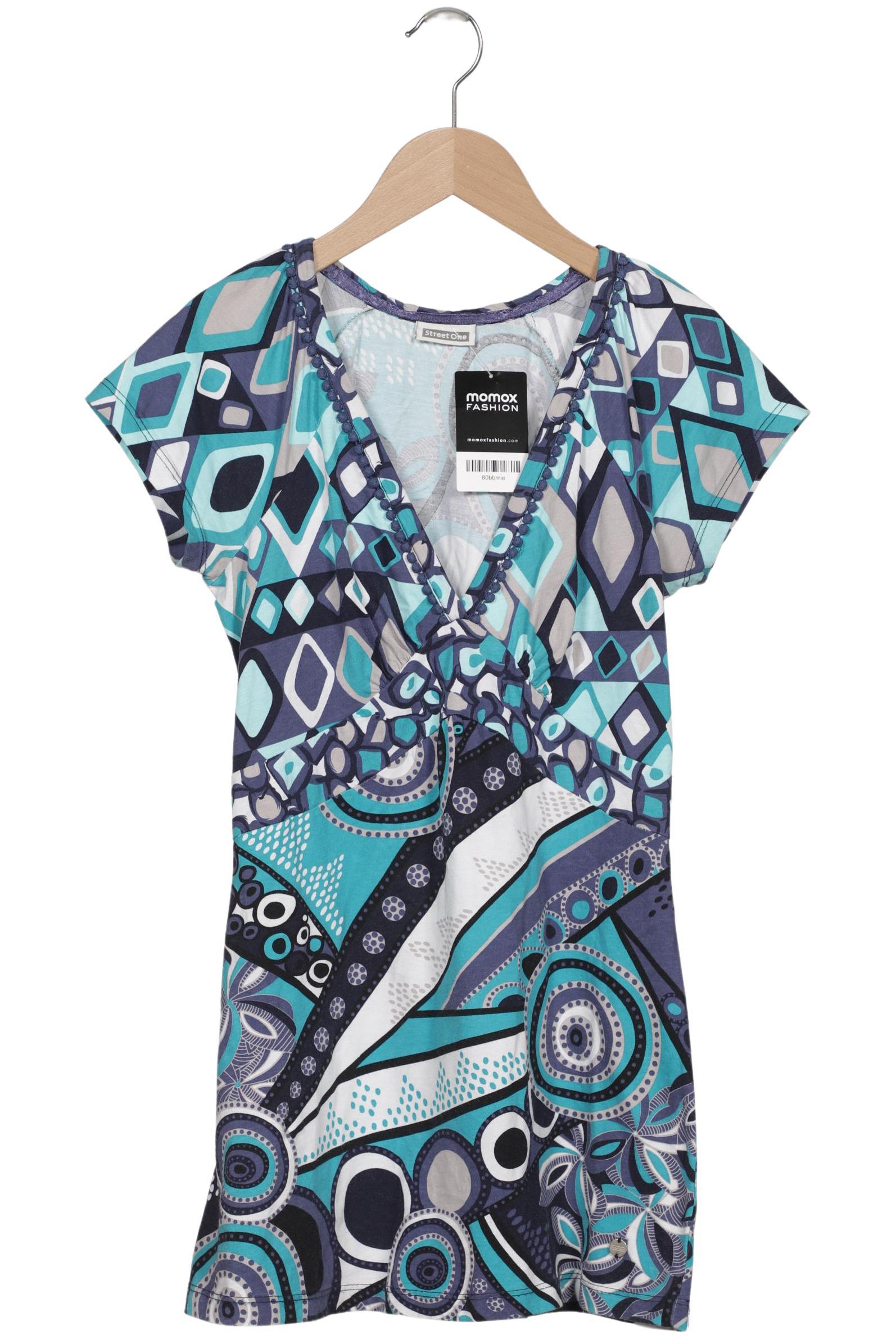 

Street One Damen T-Shirt, mehrfarbig, Gr. 36