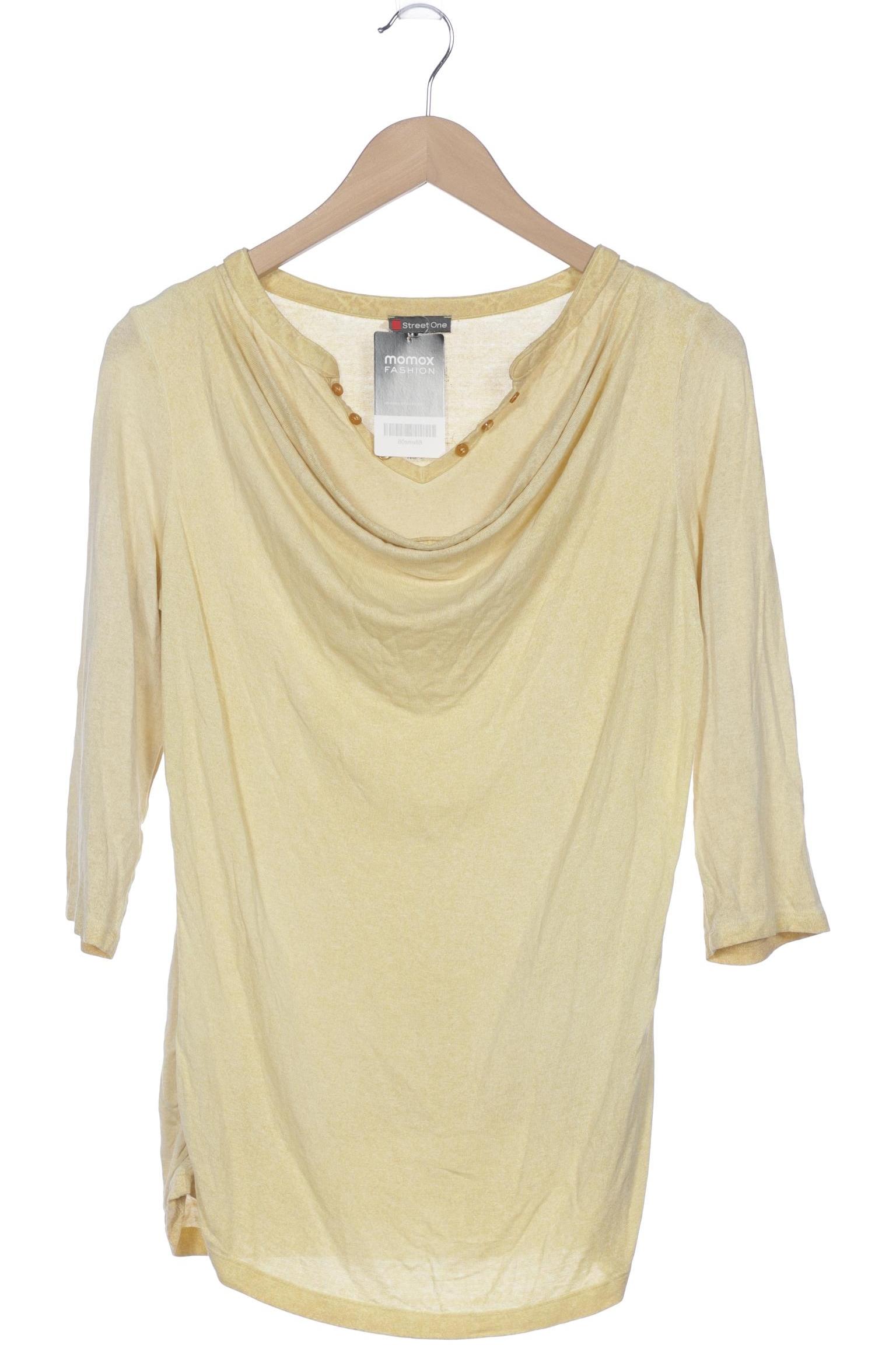 

Street One Damen Langarmshirt, gelb, Gr. 38
