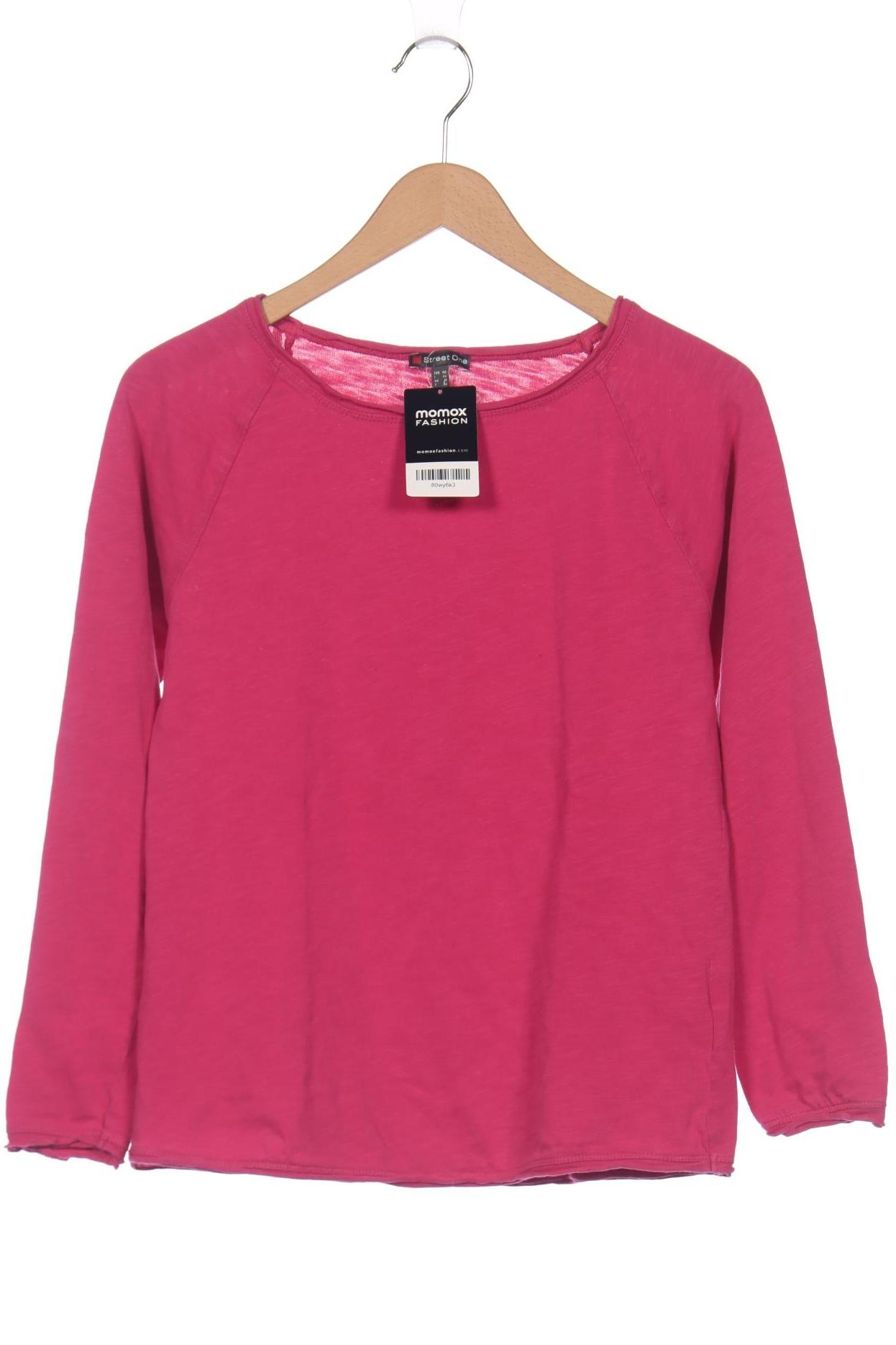 

Street One Damen Langarmshirt, pink, Gr. 40