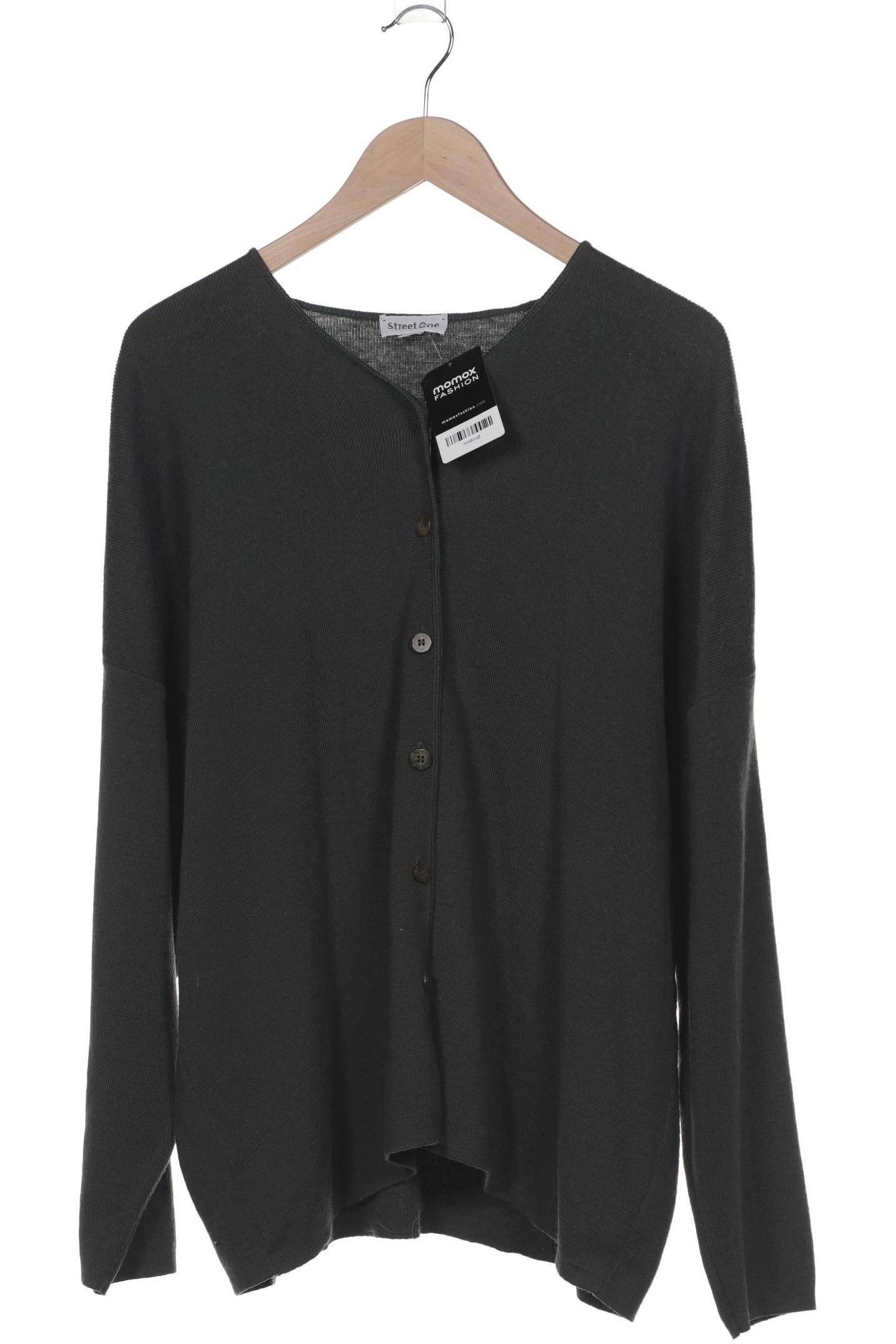 

Street One Damen Strickjacke, grün, Gr. 42