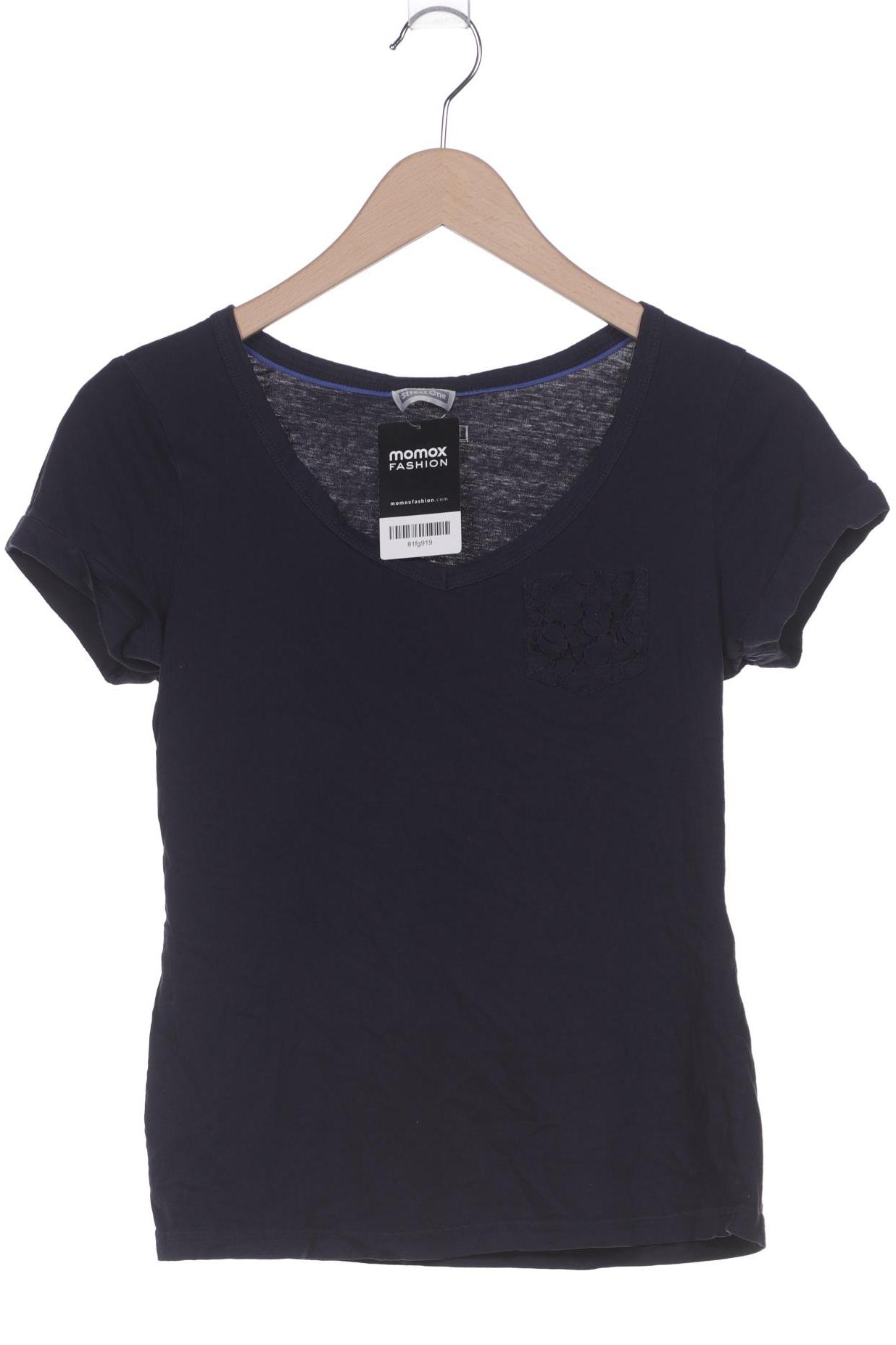 

Street One Damen T-Shirt, marineblau, Gr. 38