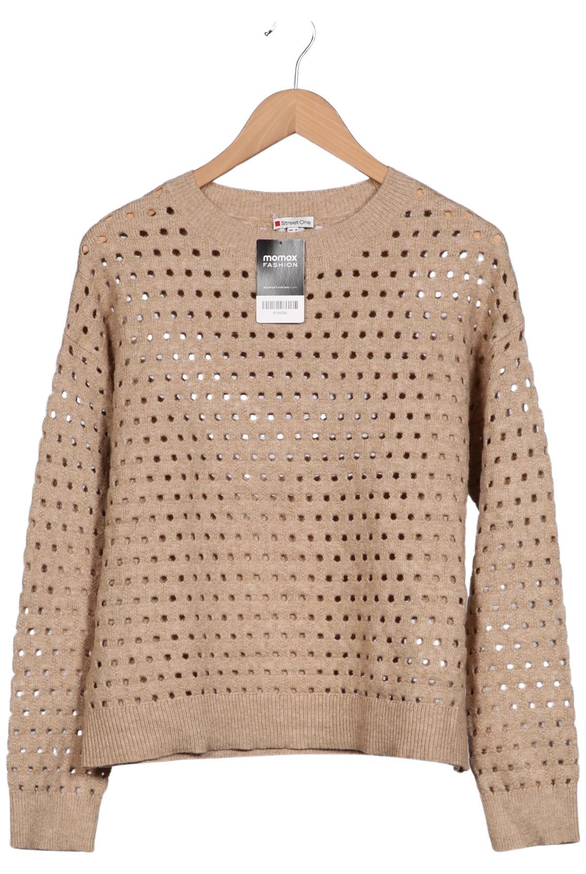

Street One Damen Pullover, beige, Gr. 38