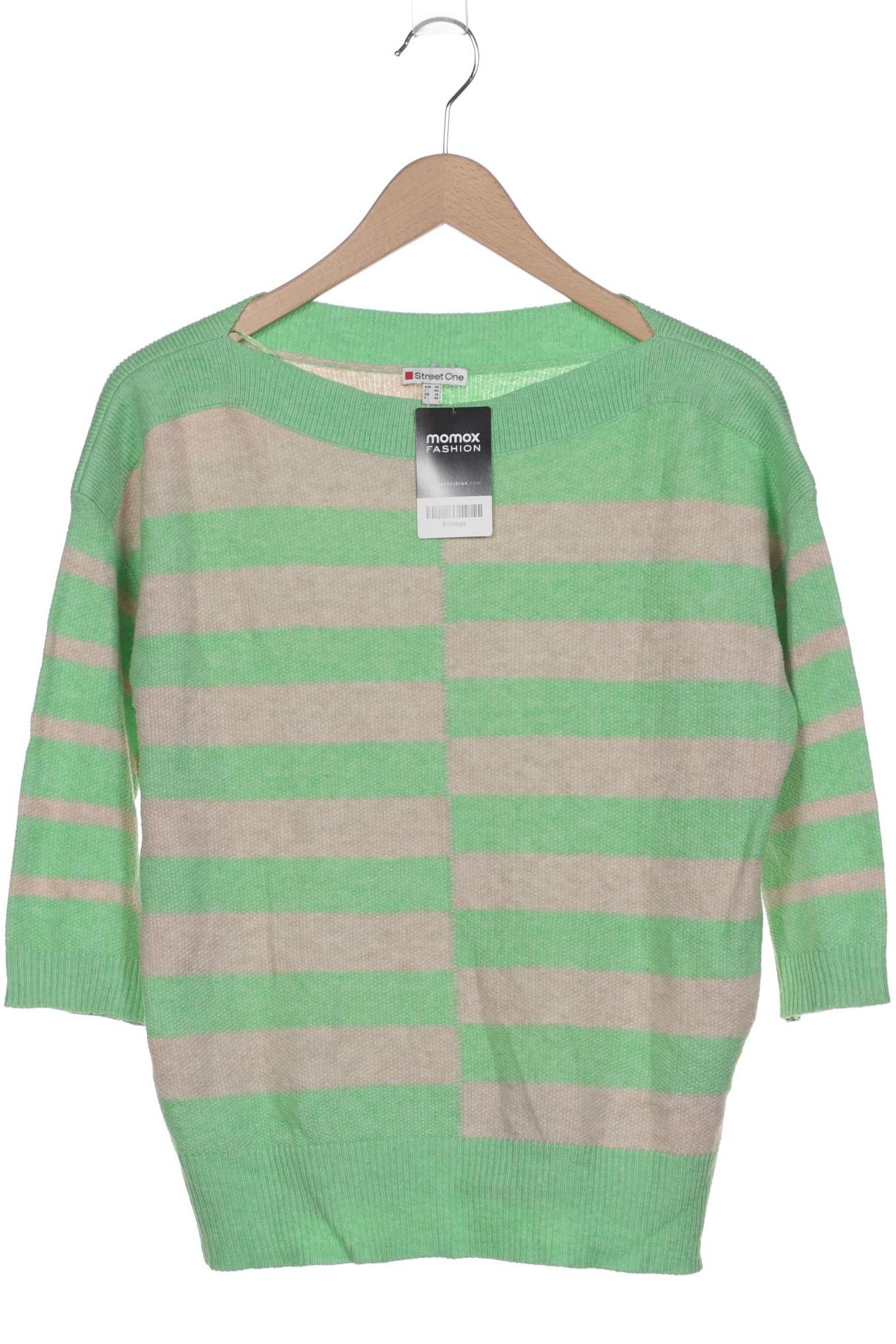 

Street One Damen Pullover, grün, Gr. 40