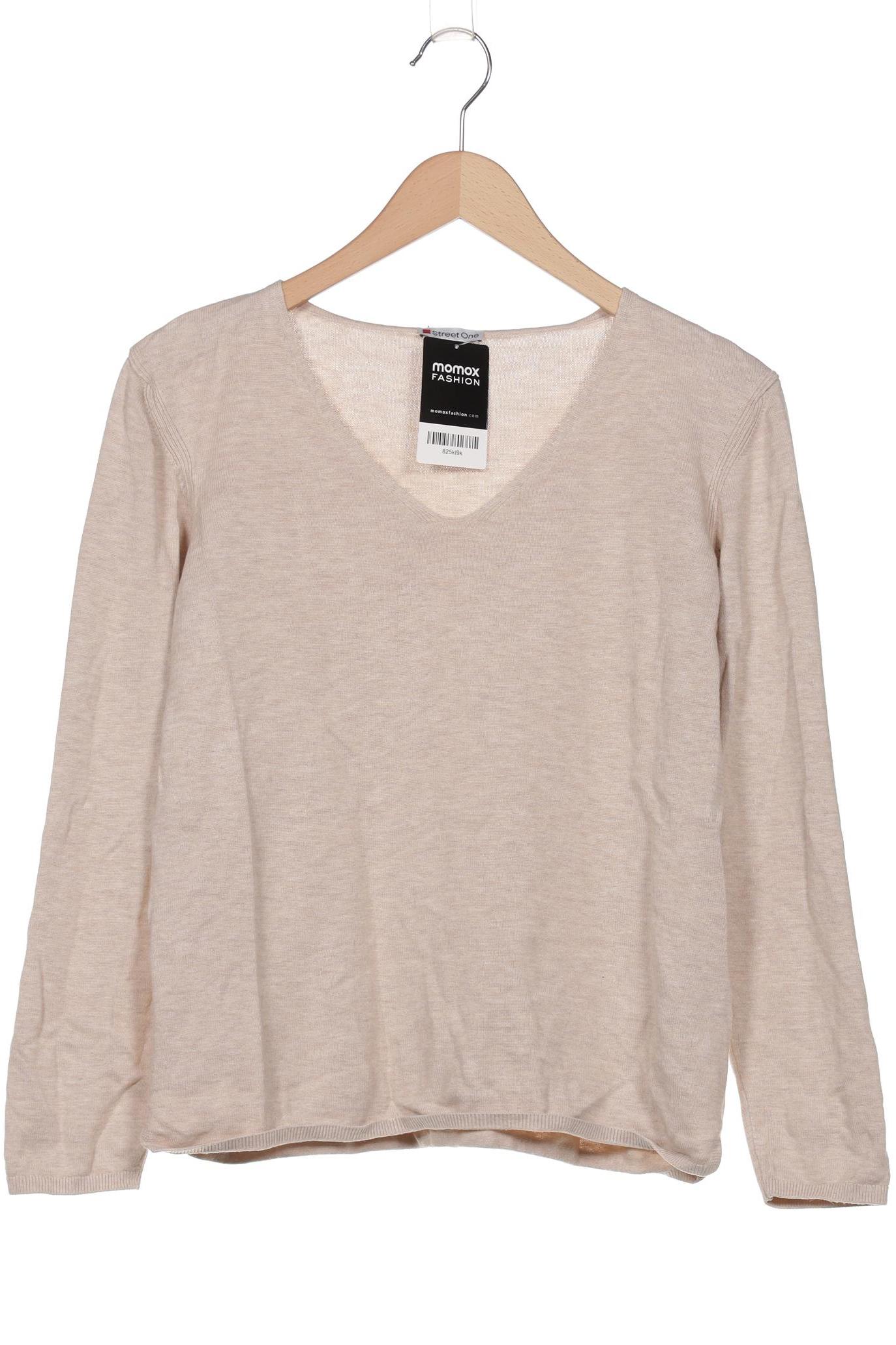 

Street One Damen Pullover, beige, Gr. 38