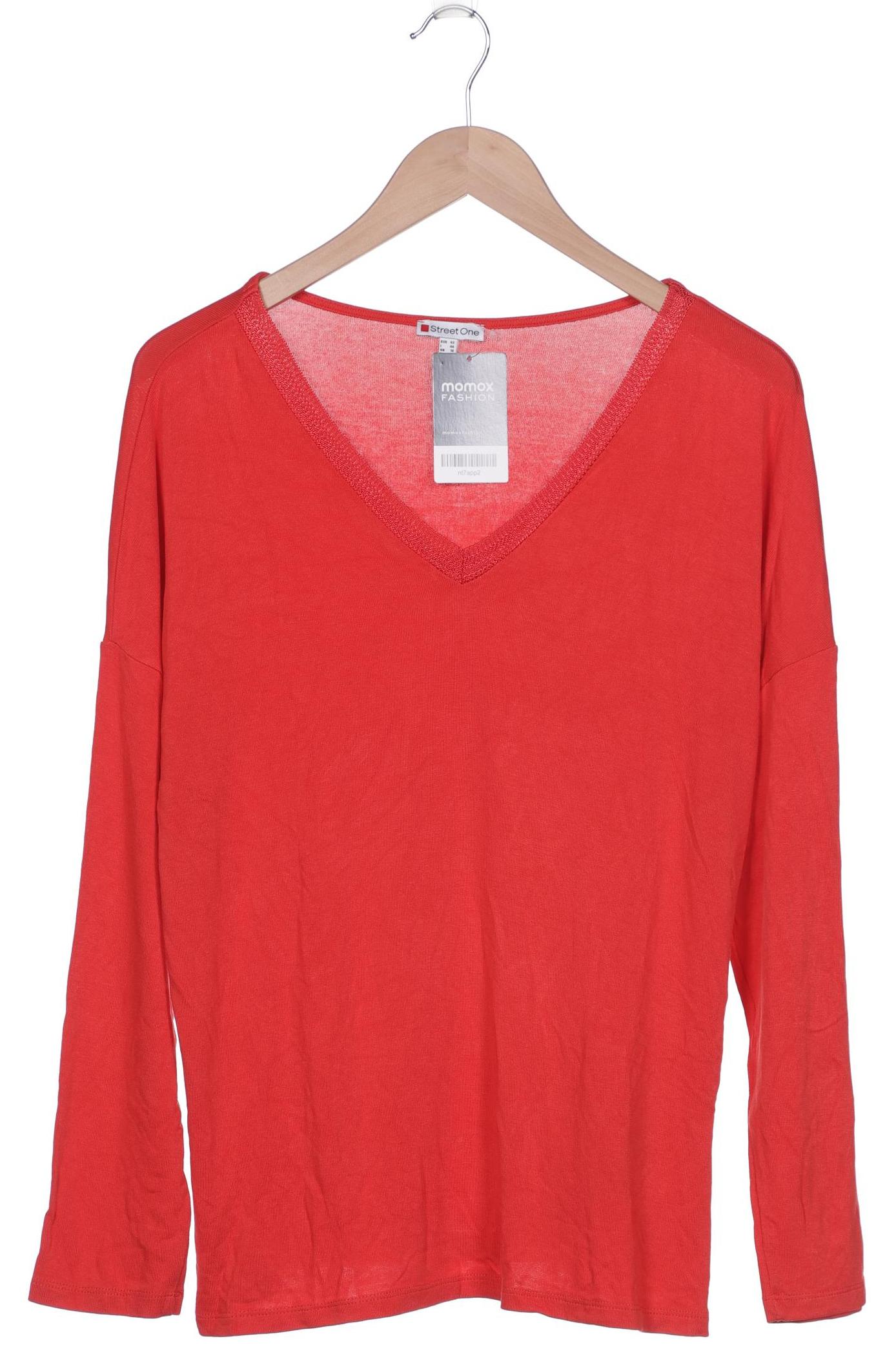 

Street One Damen Pullover, rot, Gr. 42