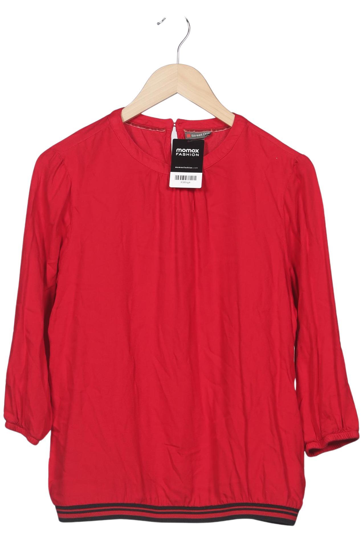 

Street One Damen Langarmshirt, rot, Gr. 40
