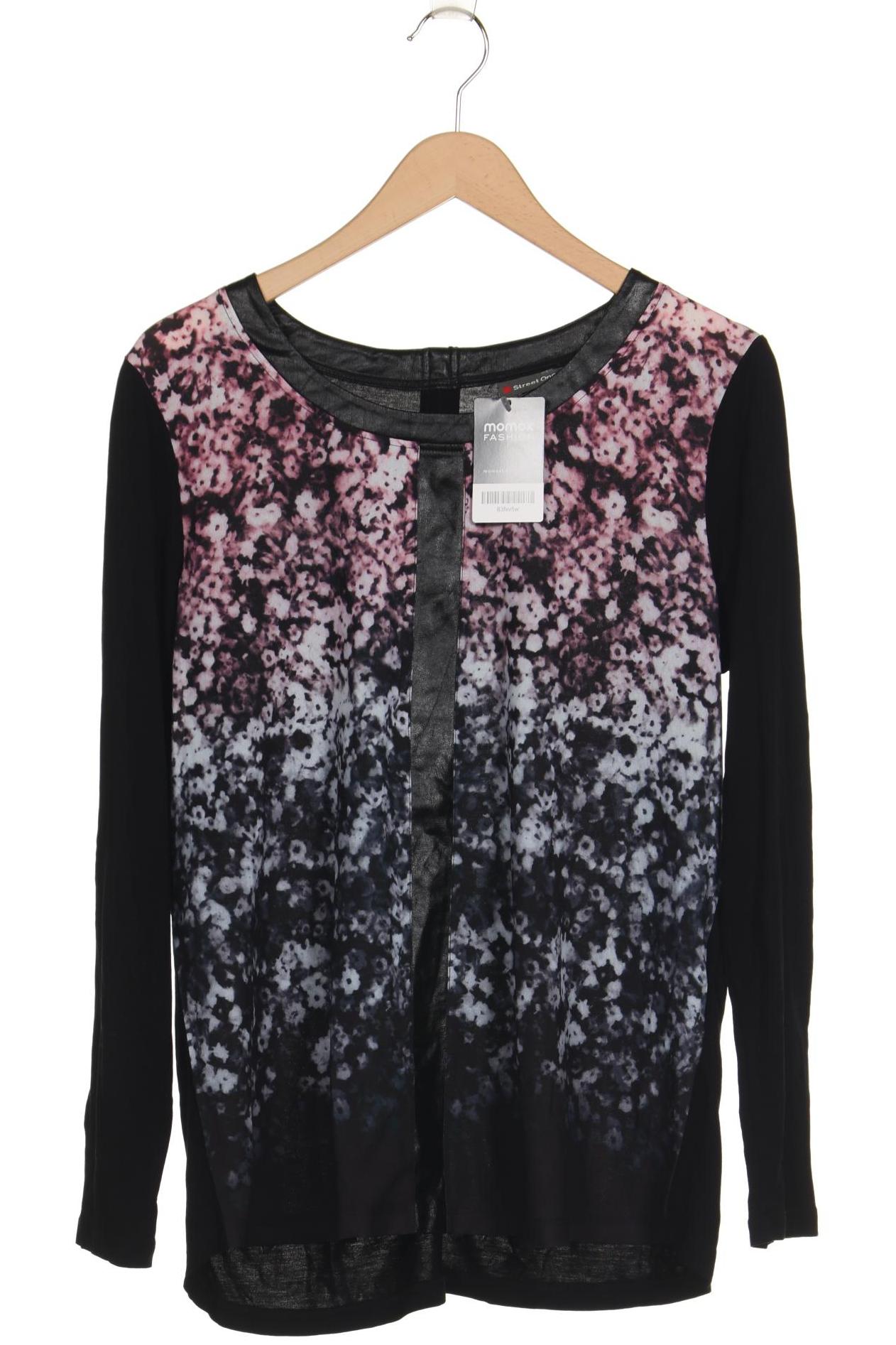 

Street One Damen Langarmshirt, schwarz, Gr. 42