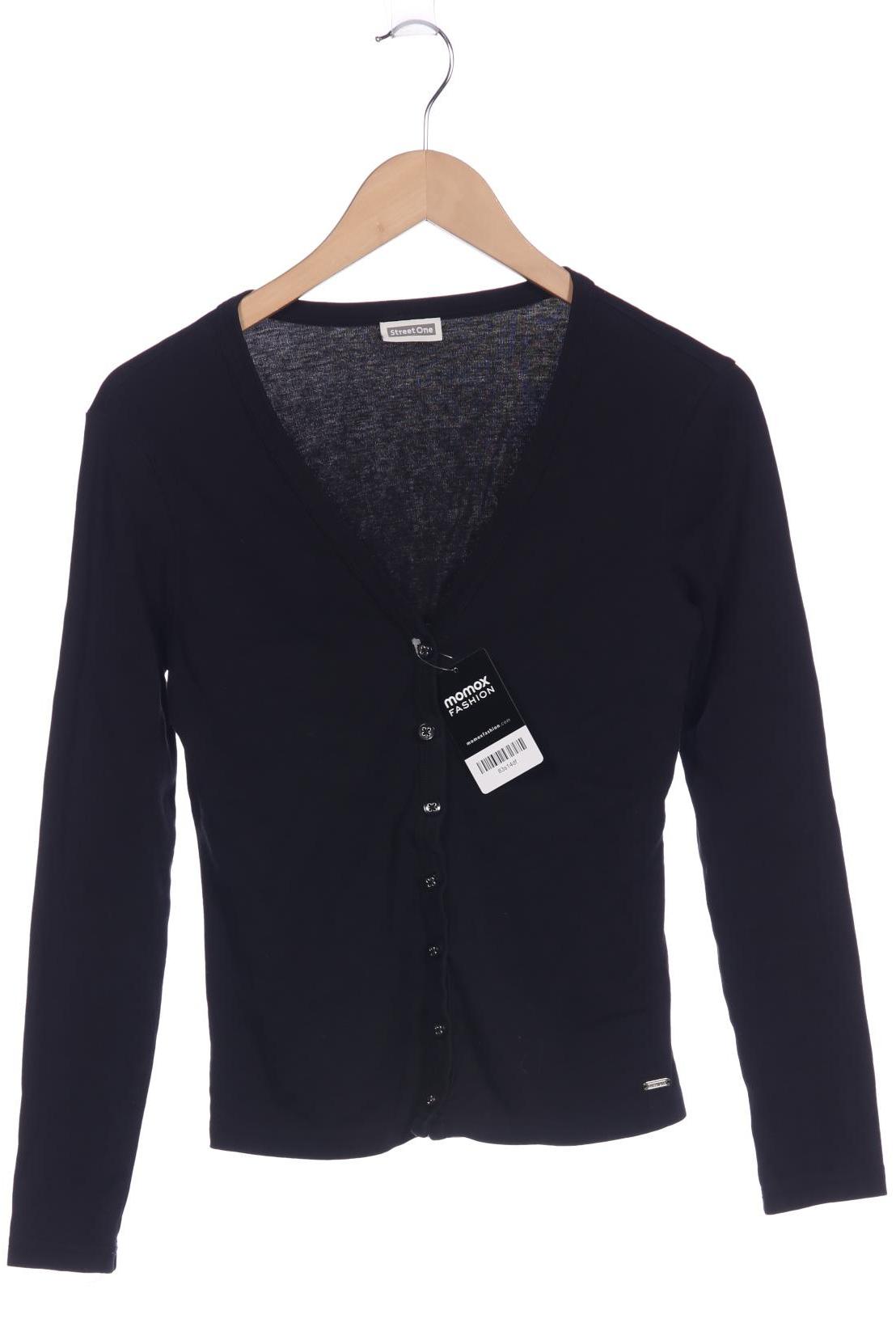 

Street One Damen Strickjacke, schwarz, Gr. 38