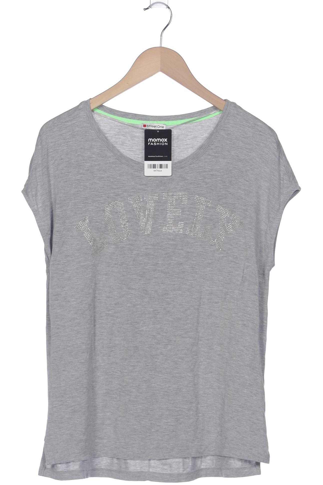 

Street One Damen T-Shirt, grau, Gr. 40