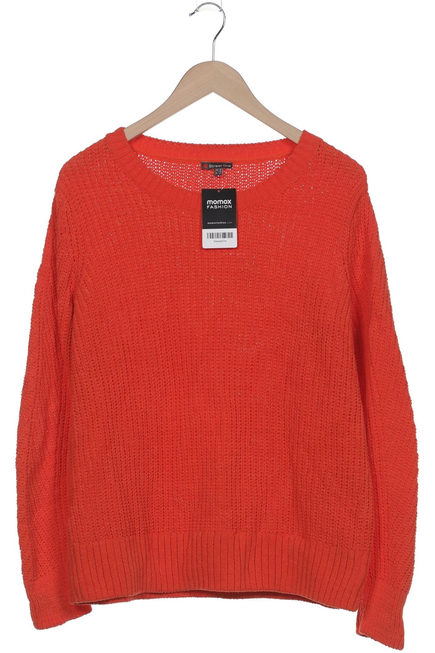 

Street One Damen Pullover, orange, Gr. 40