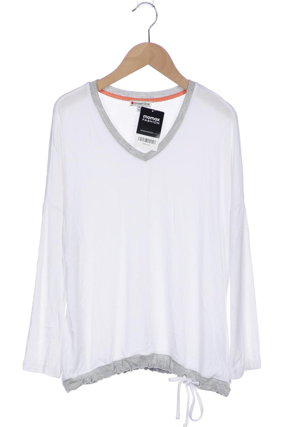 

Street One Damen Pullover, weiß, Gr. 38