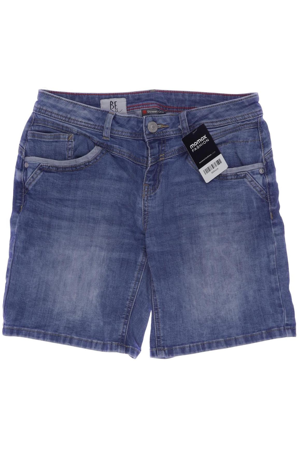 

Street One Damen Shorts, blau, Gr. 27