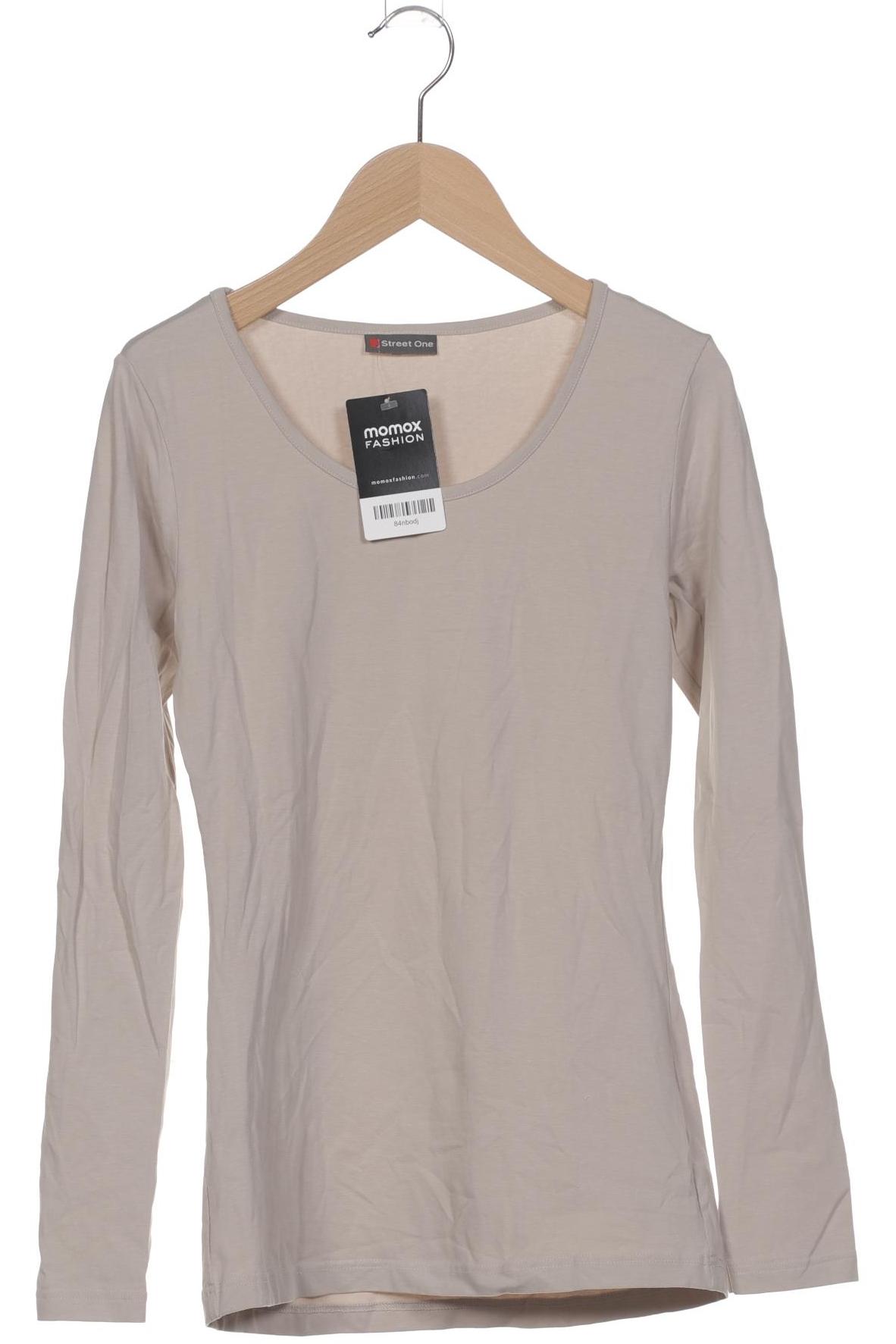 

Street One Damen Langarmshirt, beige, Gr. 34