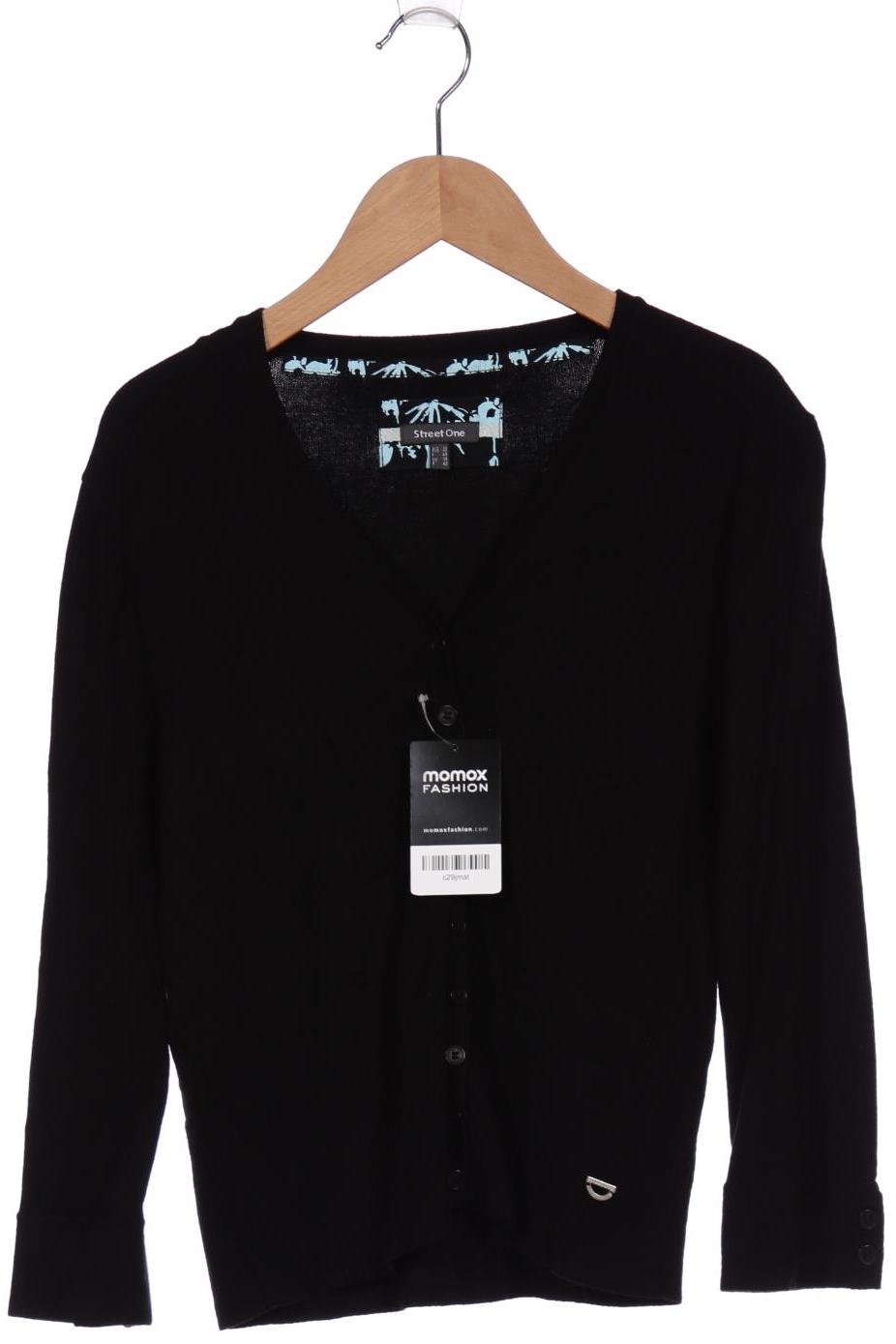 

Street One Damen Strickjacke, schwarz, Gr. 40