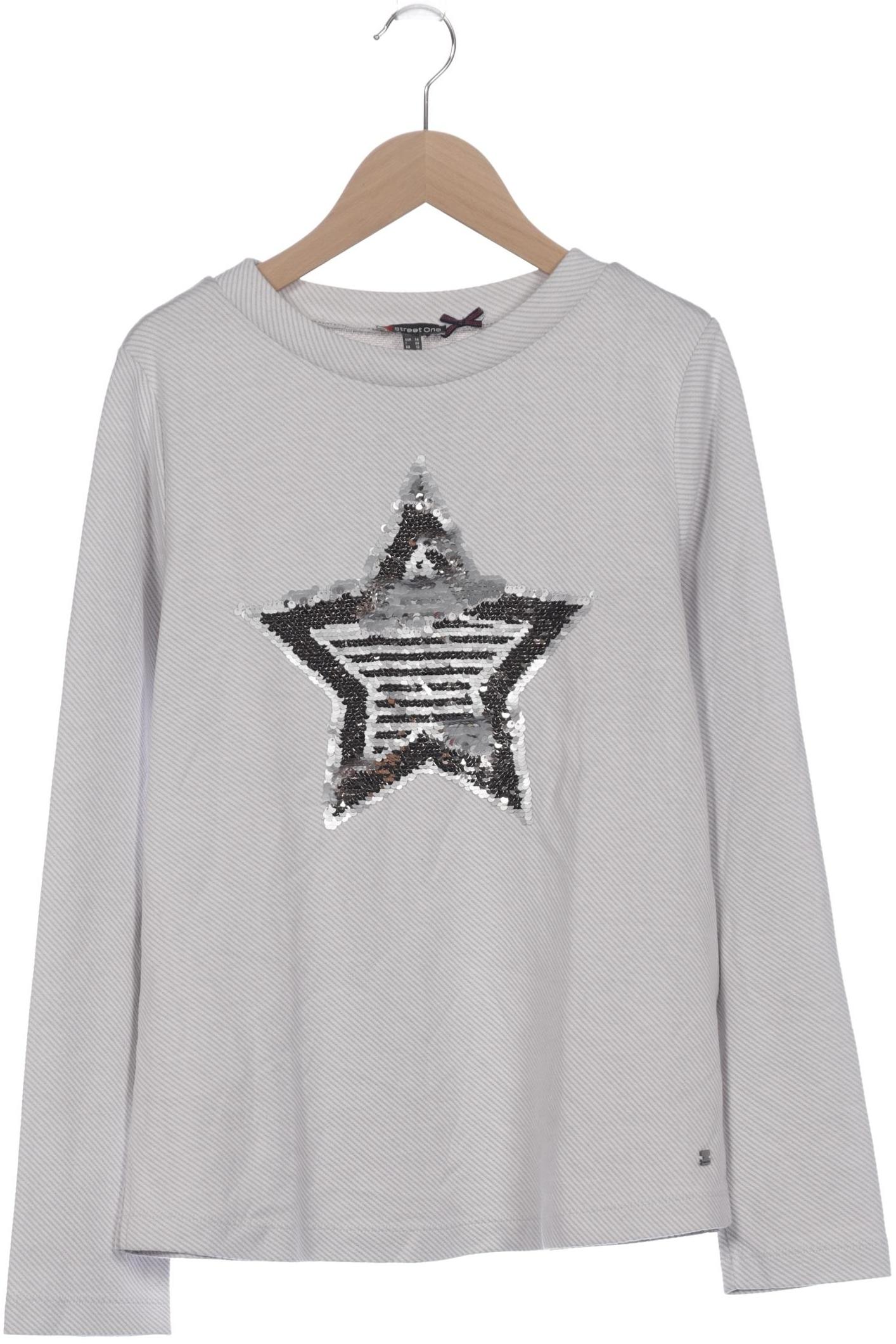

Street One Damen Langarmshirt, grau, Gr. 36