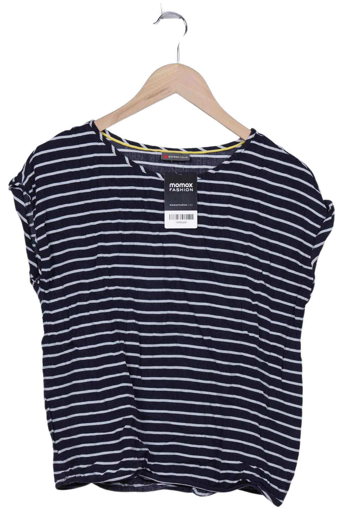 

Street One Damen T-Shirt, marineblau, Gr. 38