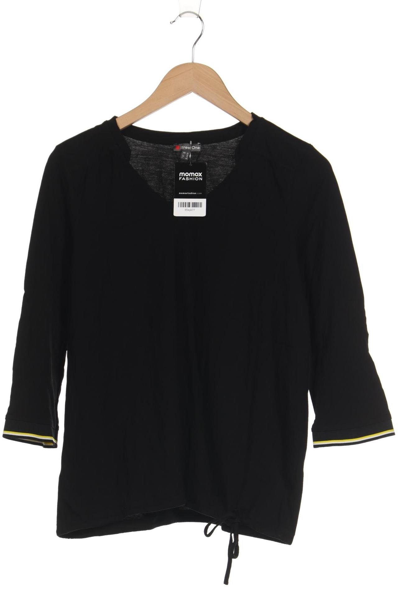 

Street One Damen Langarmshirt, schwarz, Gr. 42