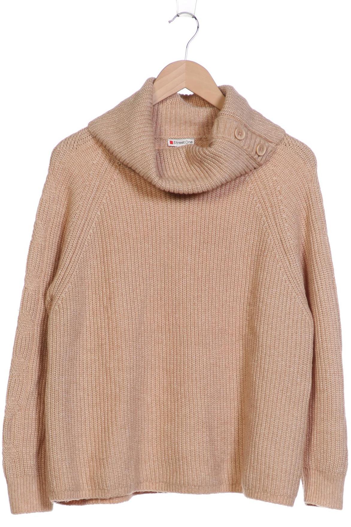 

Street One Damen Pullover, beige, Gr. 42