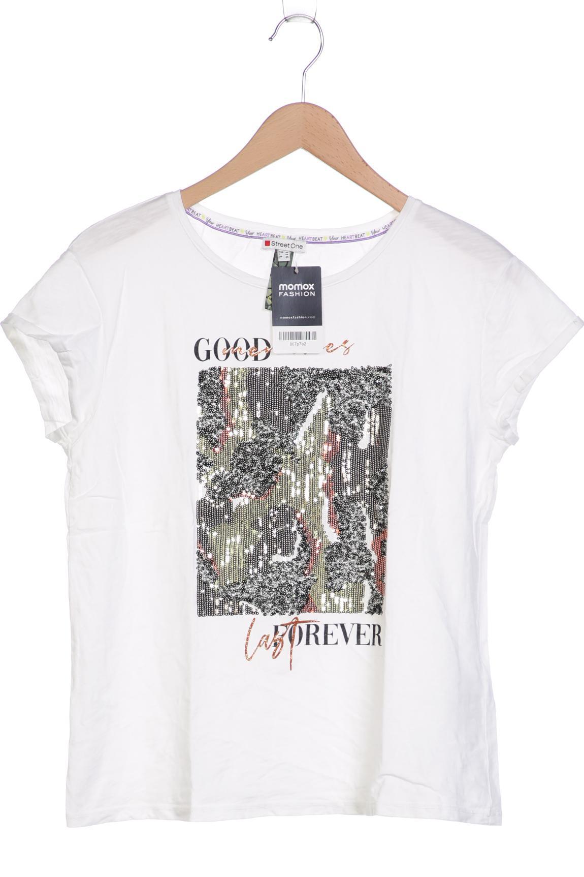 

Street One Damen T-Shirt, weiß