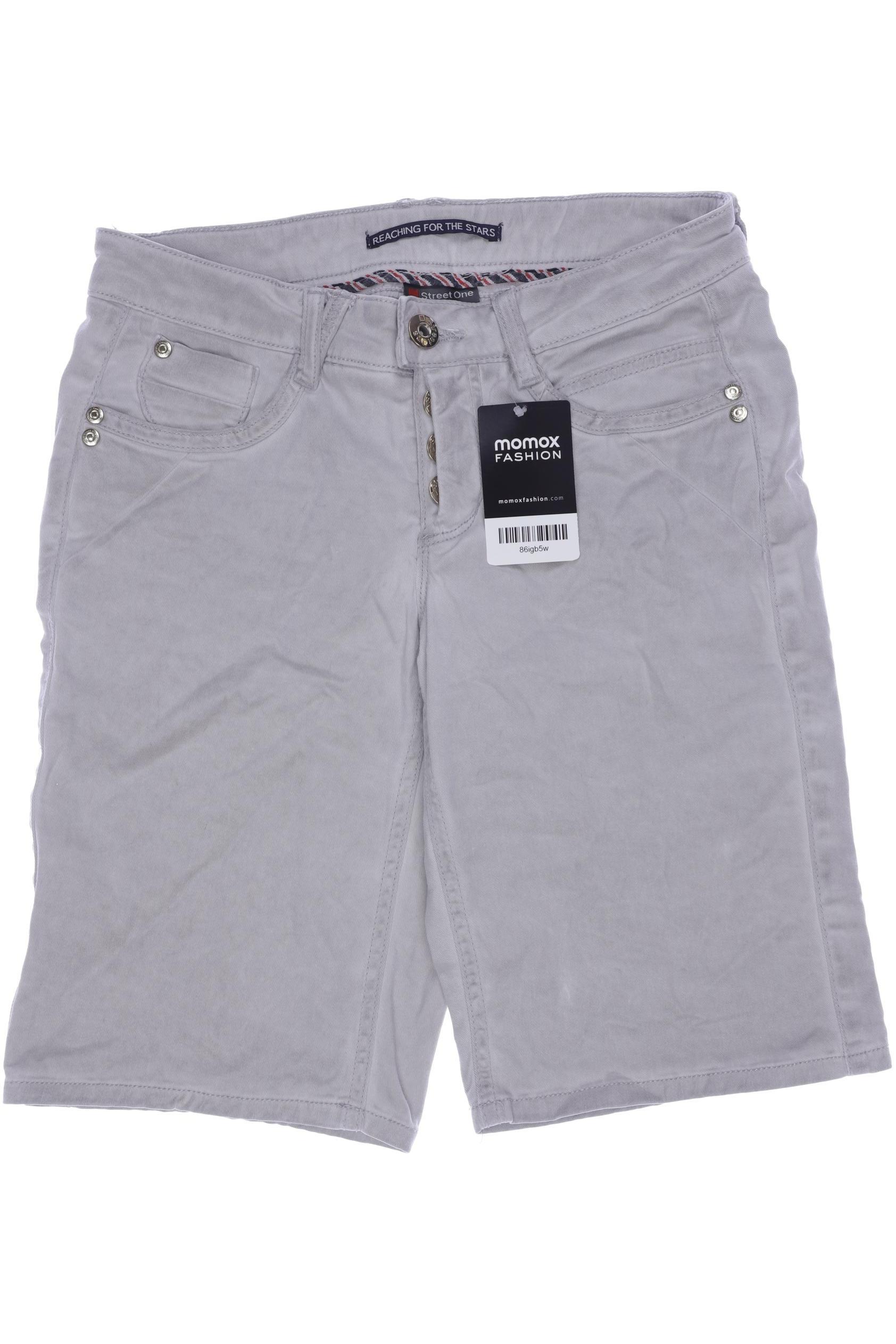 

Street One Damen Shorts, grau, Gr. 34