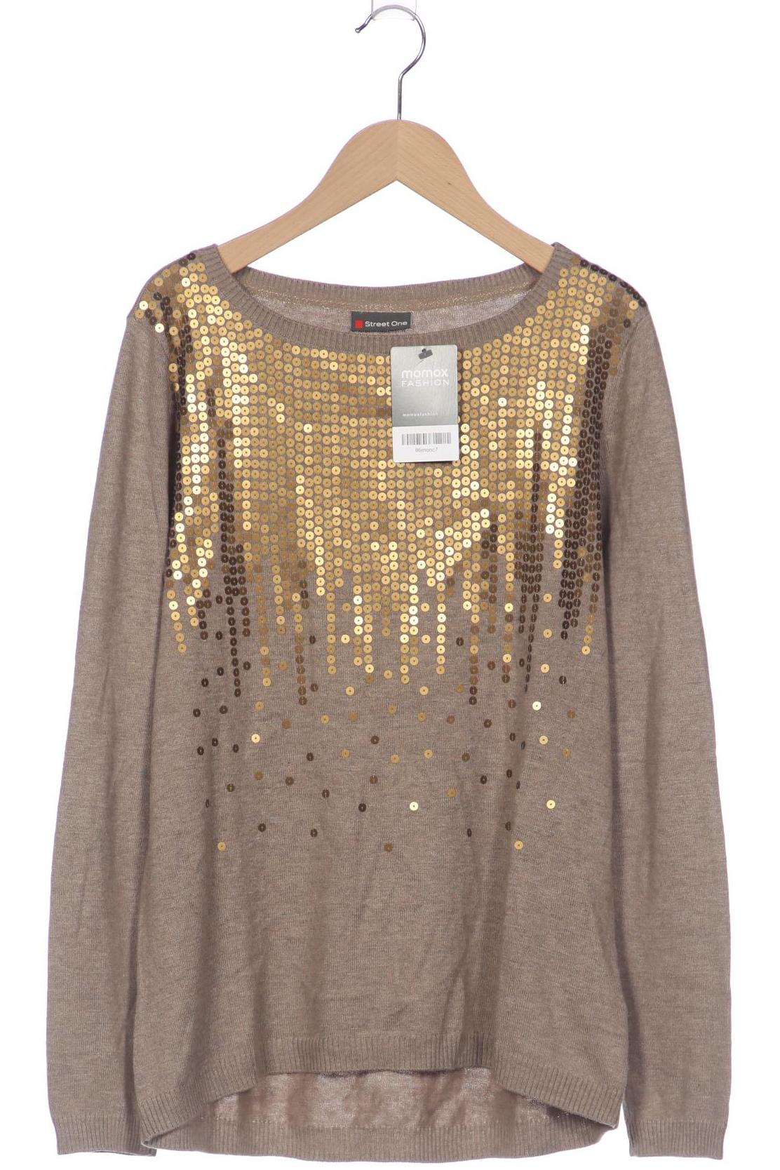 

Street One Damen Pullover, braun, Gr. 40
