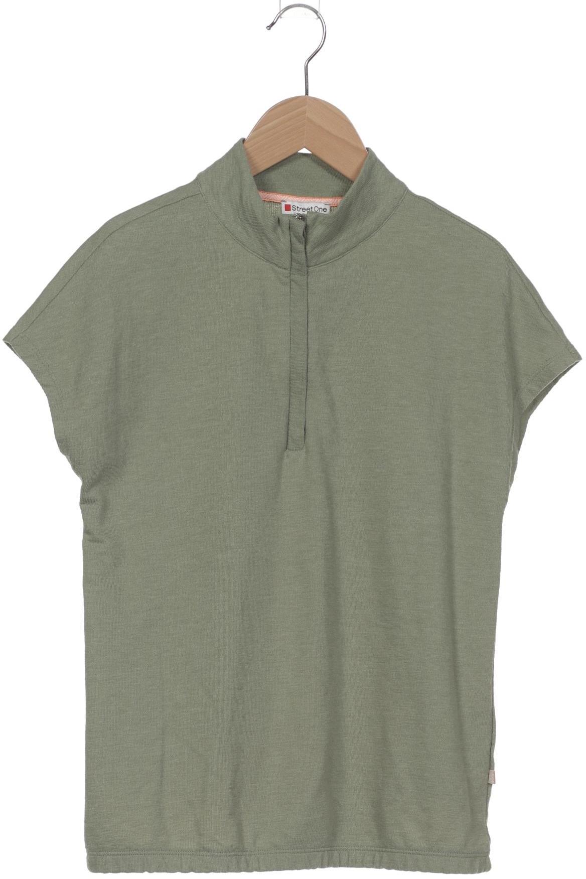 

Street One Damen T-Shirt, hellgrün, Gr. 34