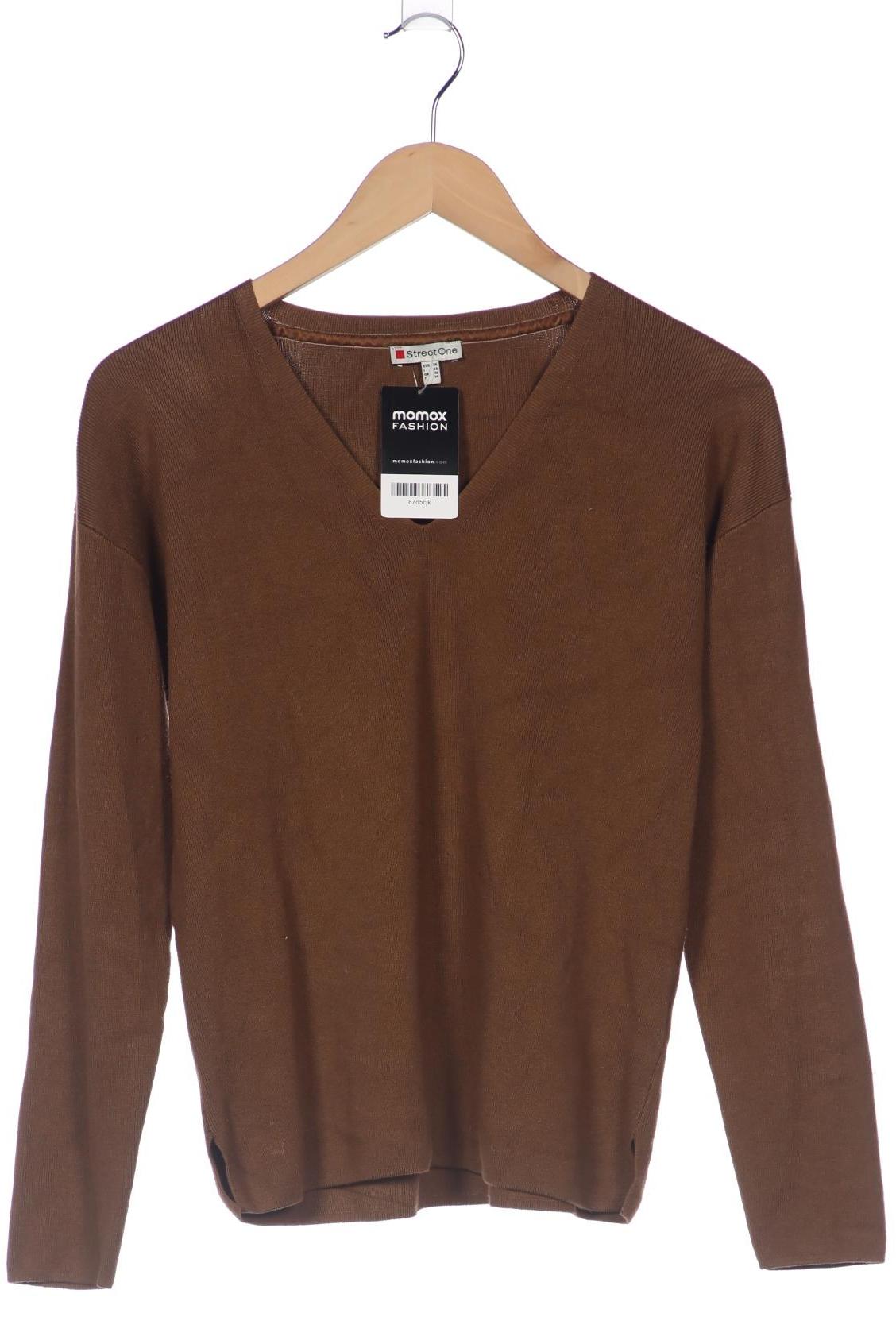 

Street One Damen Pullover, braun, Gr. 36