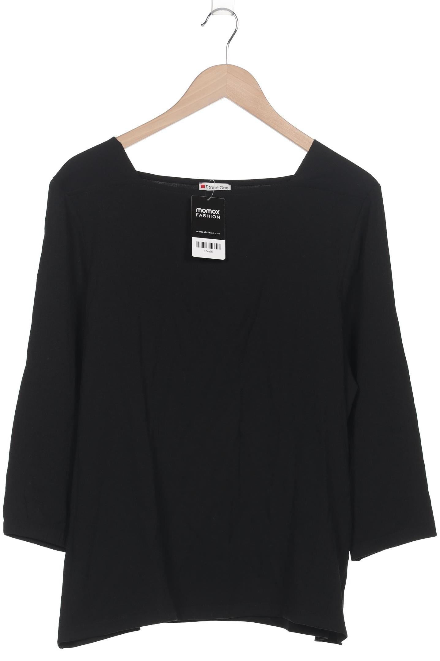 

Street One Damen Langarmshirt, schwarz, Gr. 44