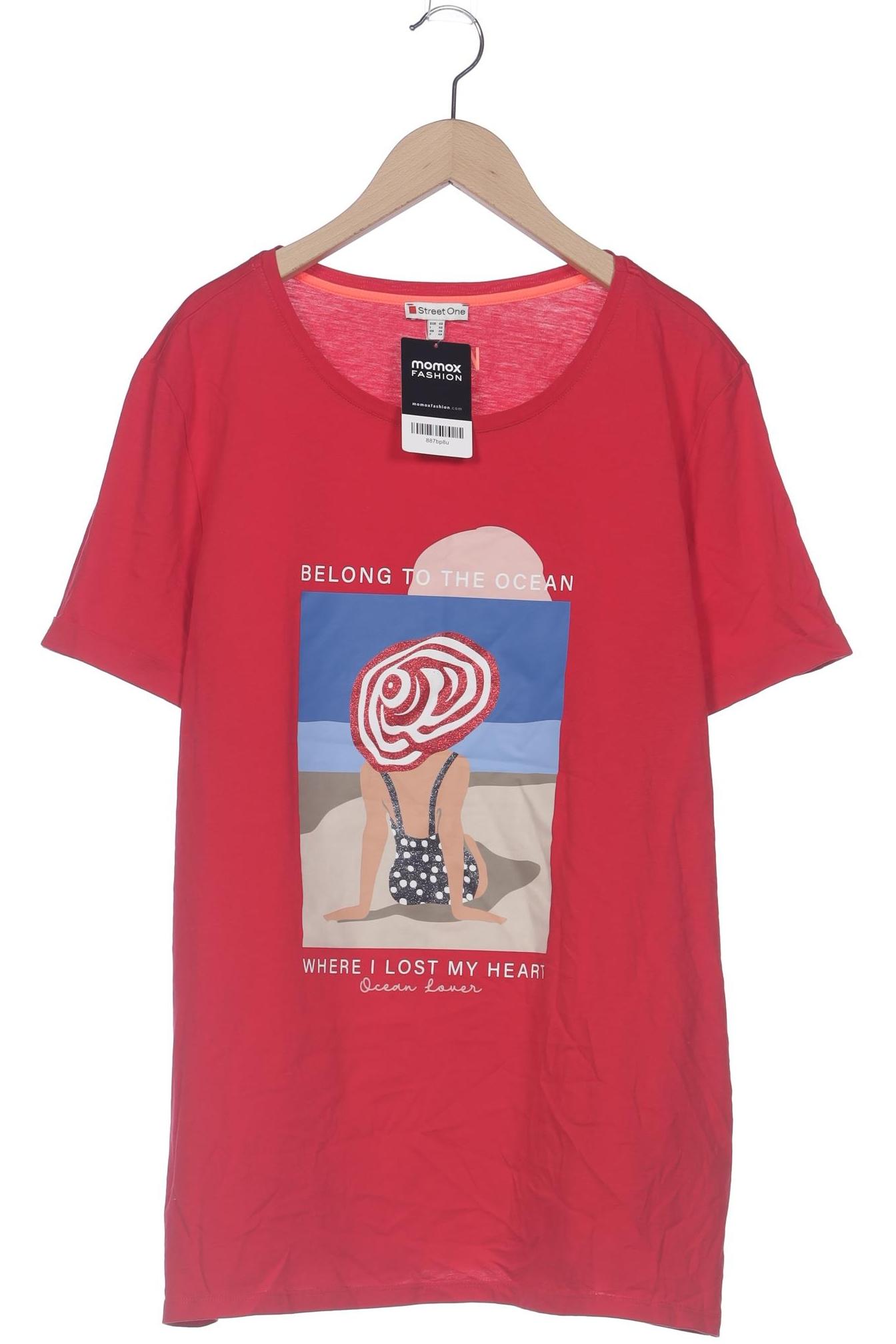 

Street One Damen T-Shirt, rot, Gr. 46