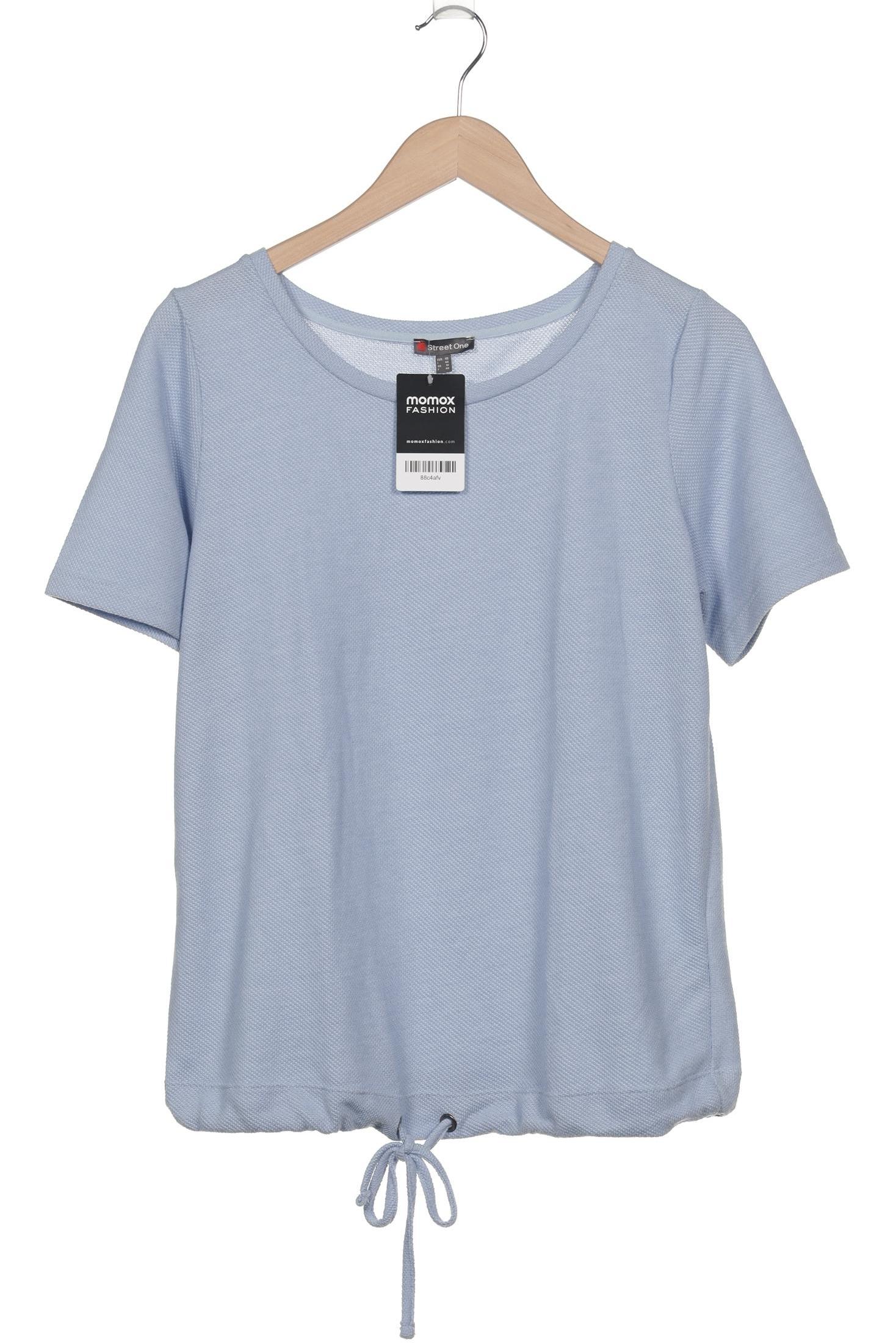 

Street One Damen T-Shirt, hellblau, Gr. 40