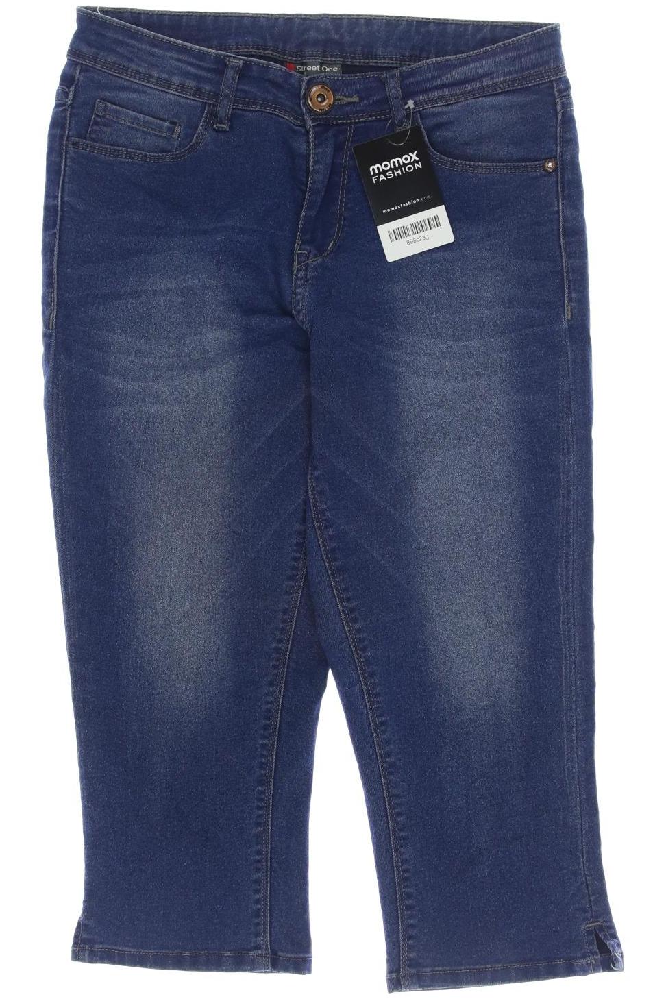 

Street One Damen Shorts, blau, Gr. 28