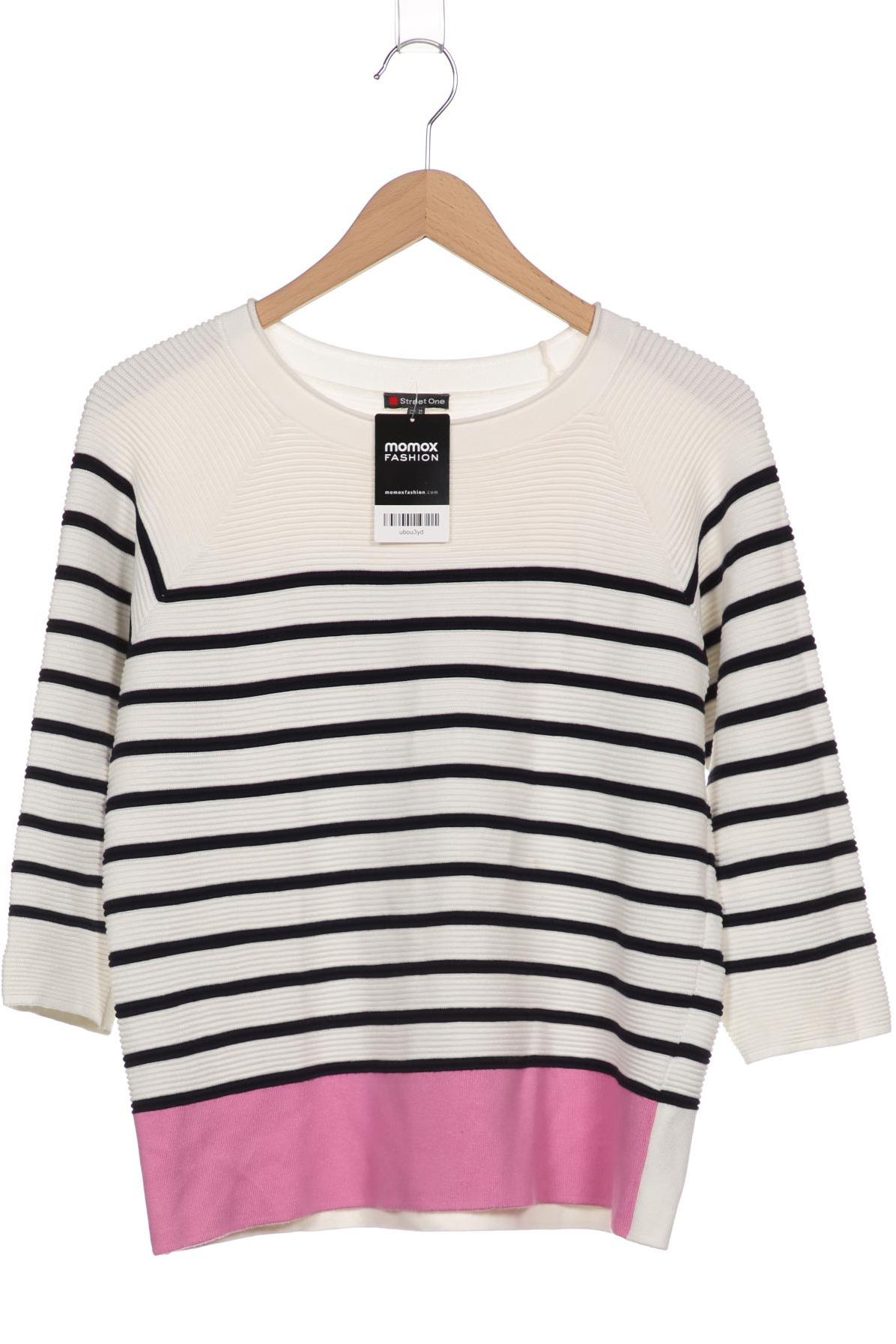 

Street One Damen Pullover, weiß, Gr. 38