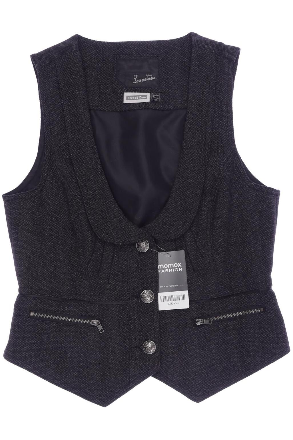 

Street One Damen Weste, schwarz, Gr. 38