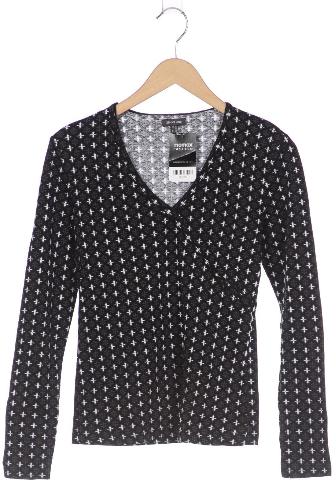 

Street One Damen Langarmshirt, schwarz
