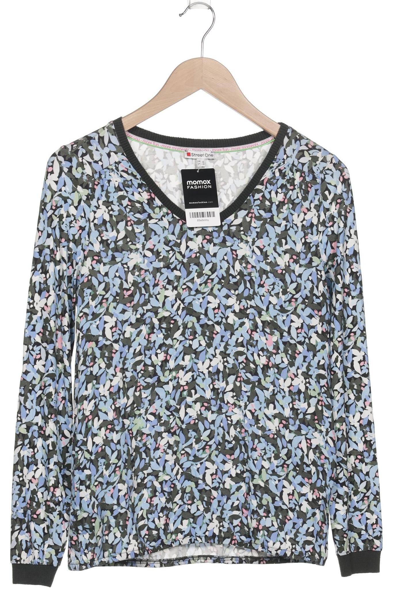 

Street One Damen Langarmshirt, blau, Gr. 34