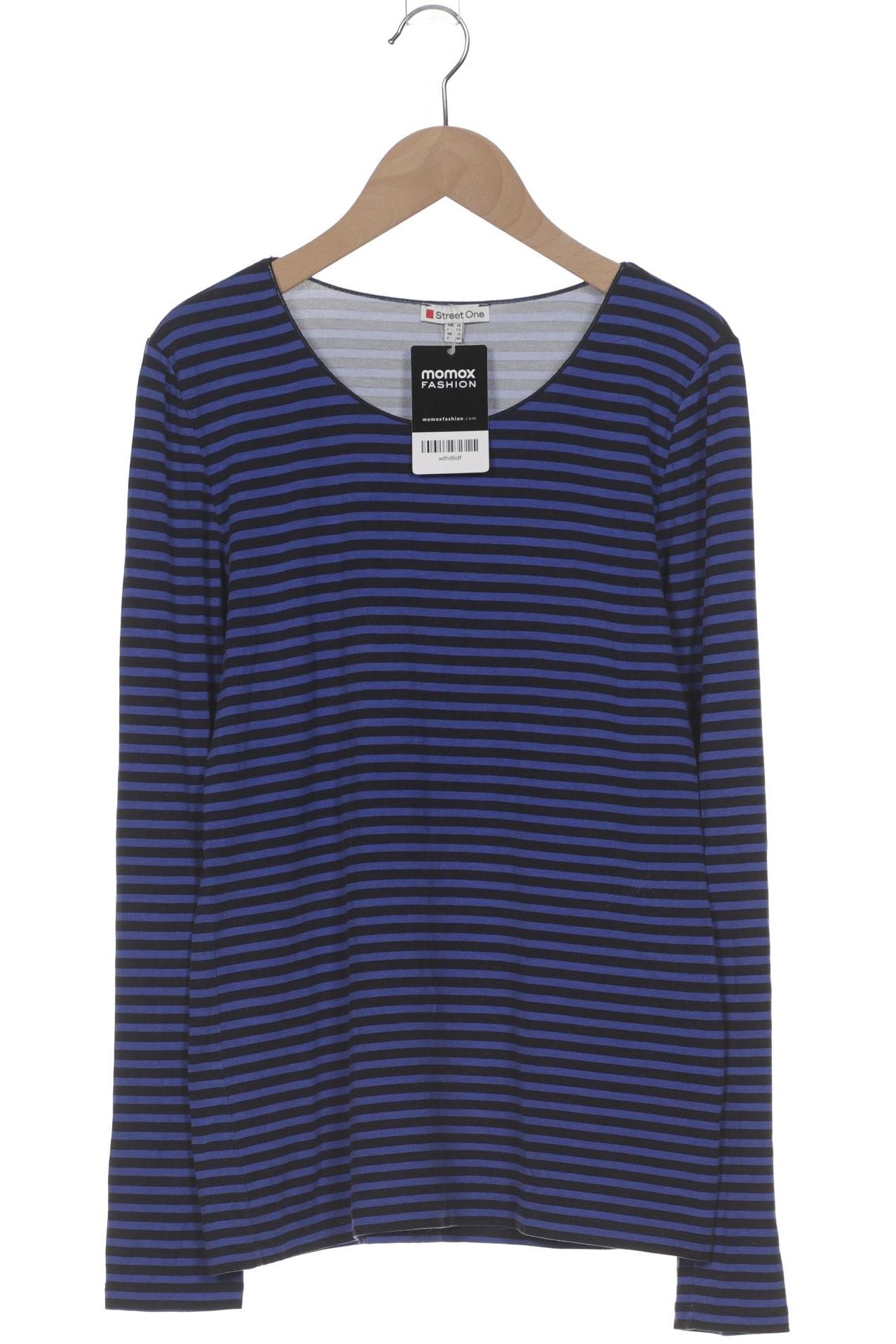 

Street One Damen Langarmshirt, blau, Gr. 38