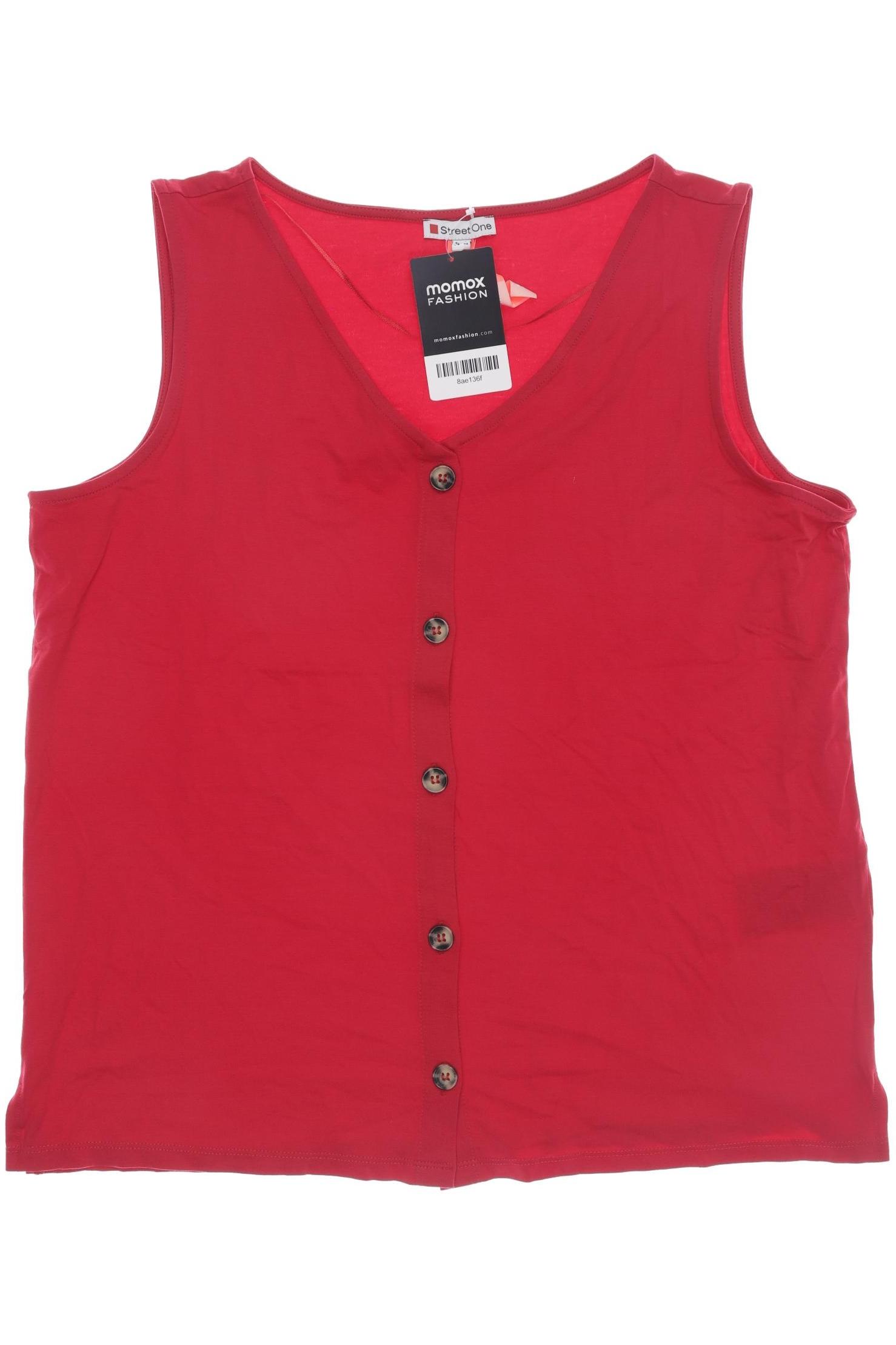 

Street One Damen Top, rot, Gr. 40