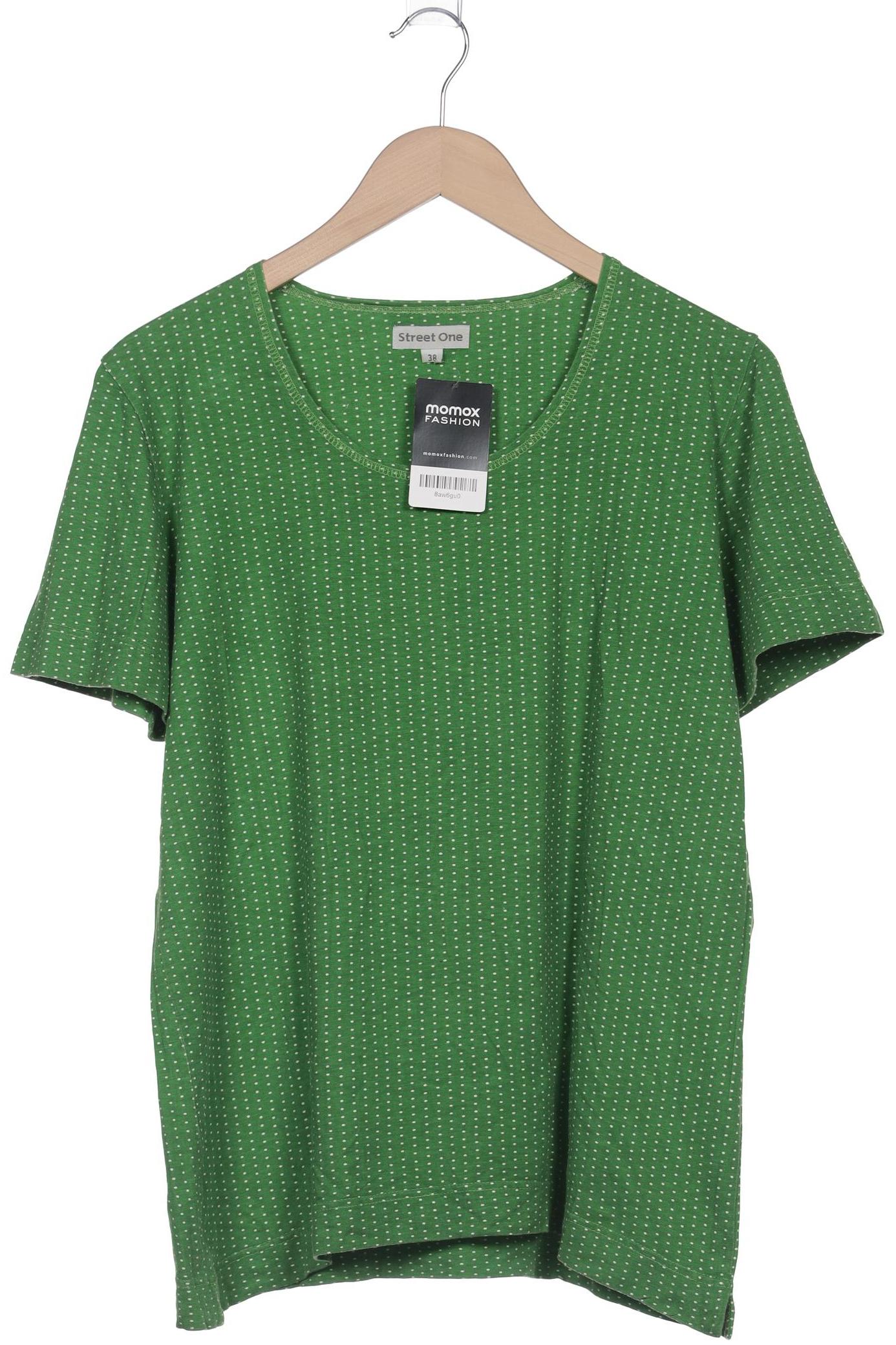 

Street One Damen T-Shirt, grün, Gr. 38