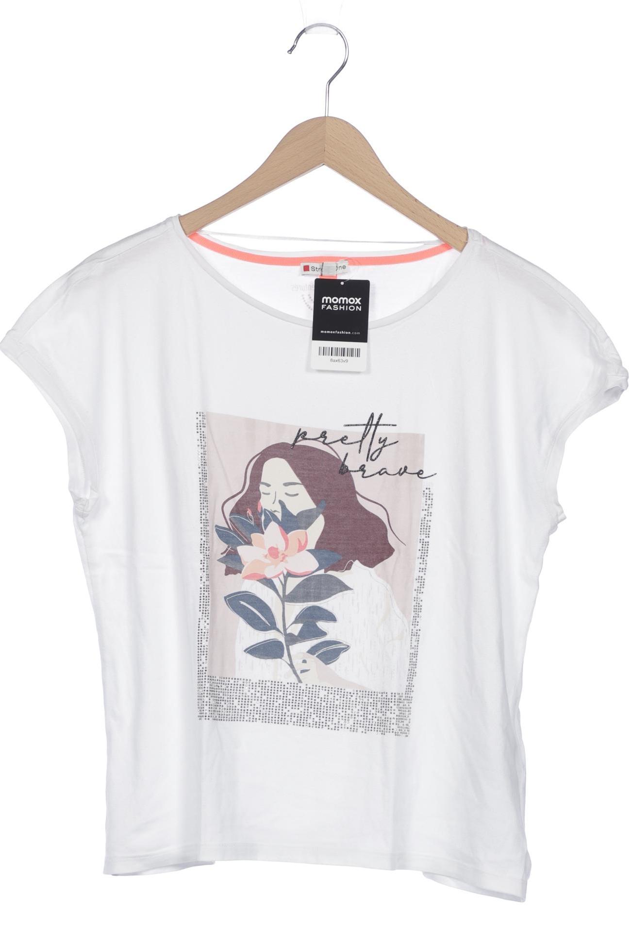 

Street One Damen T-Shirt, weiß, Gr. 38