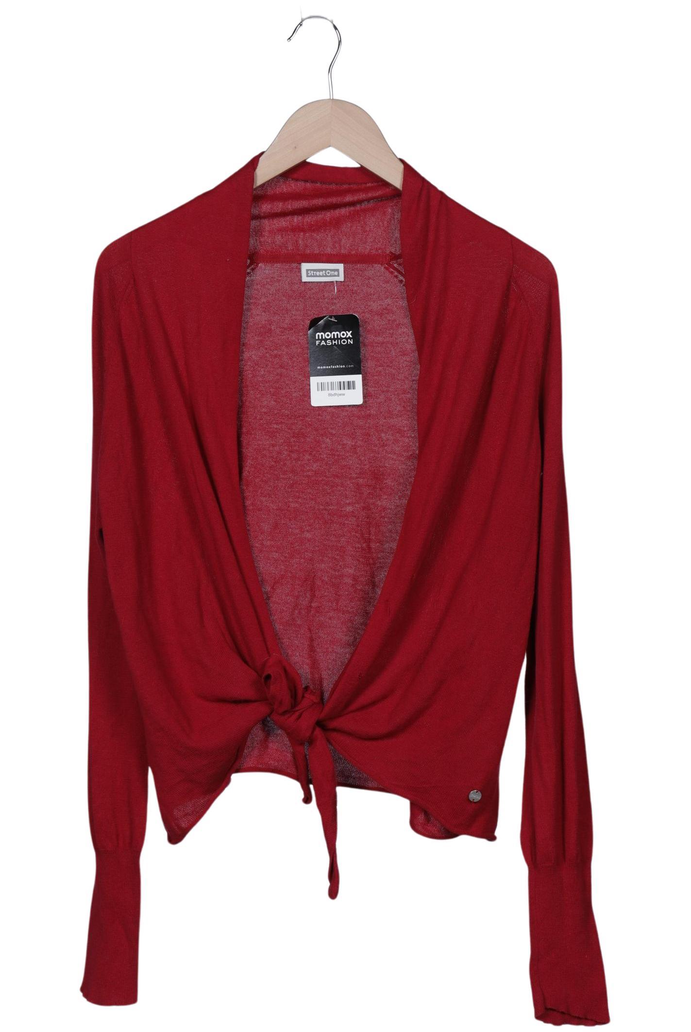 

Street One Damen Strickjacke, rot, Gr. 42