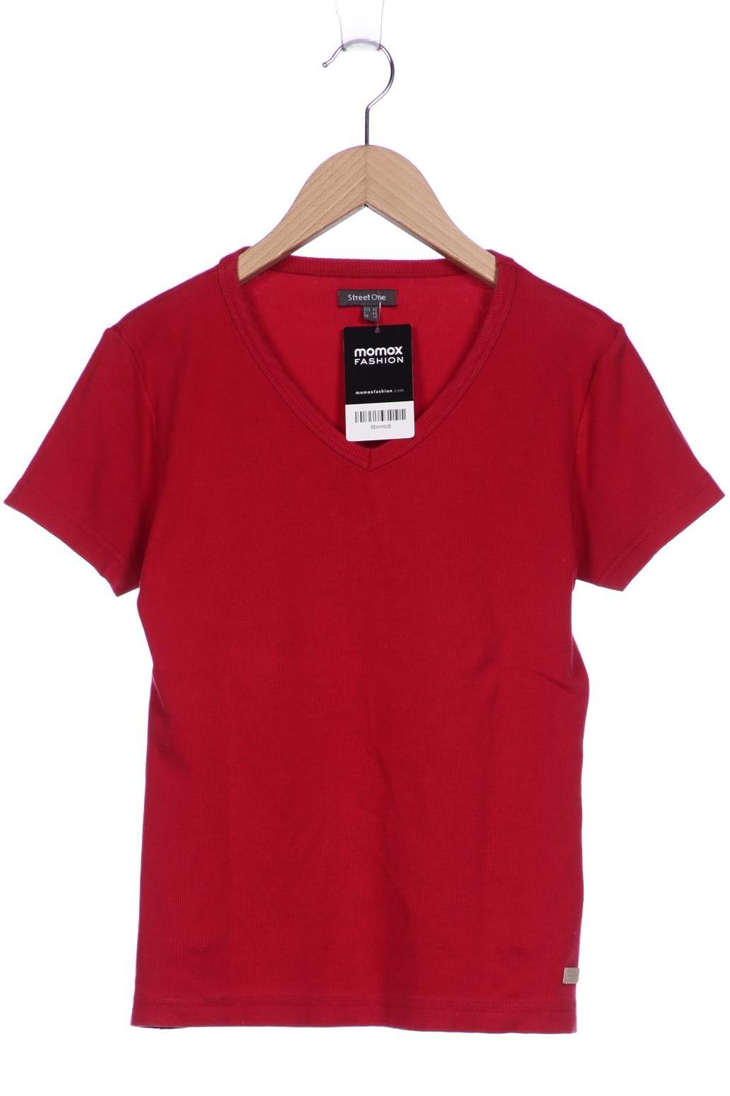 

Street One Damen T-Shirt, rot, Gr. 40