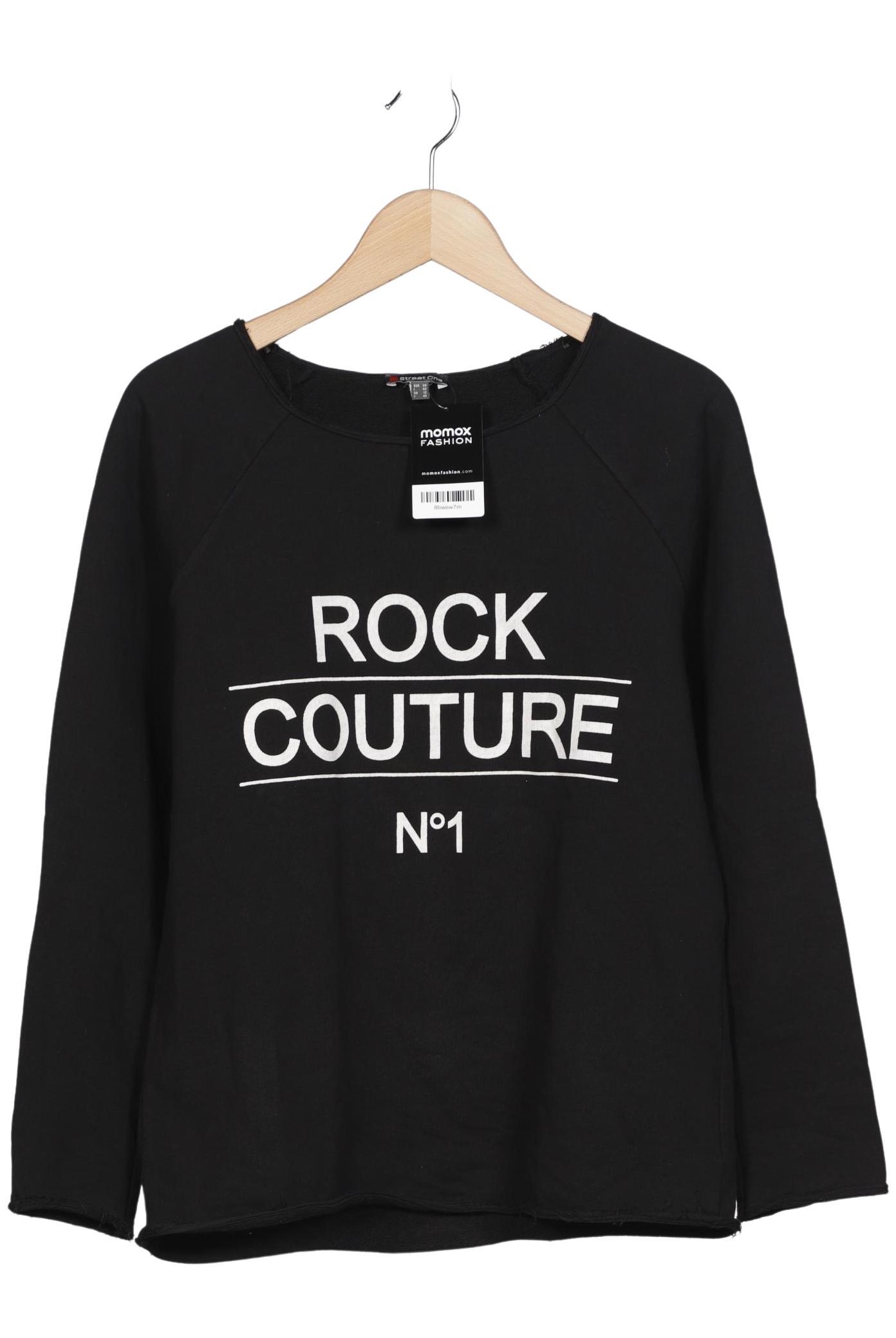 

Street One Damen Sweatshirt, schwarz, Gr. 38